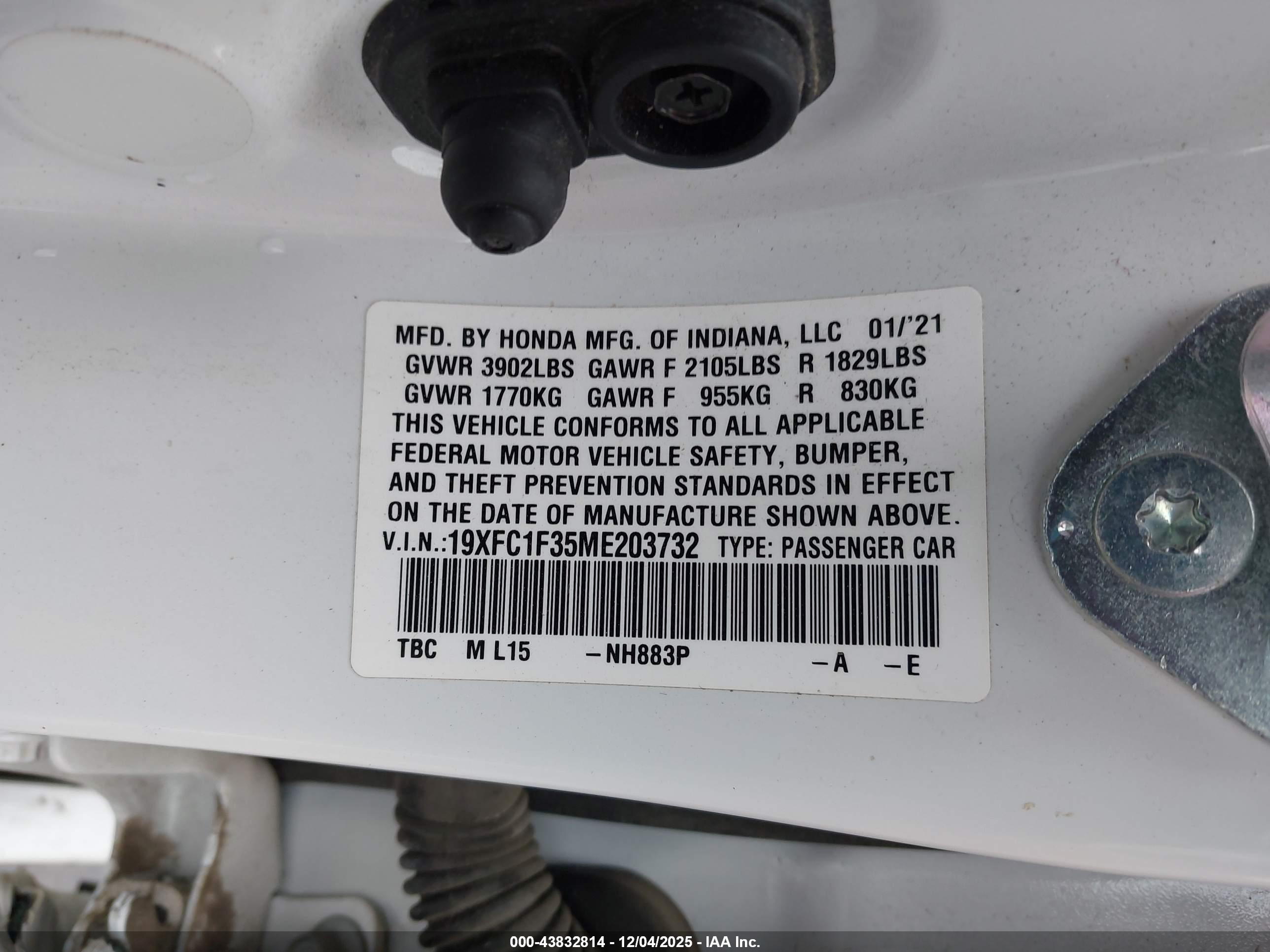 HONDA CIVIC image 9