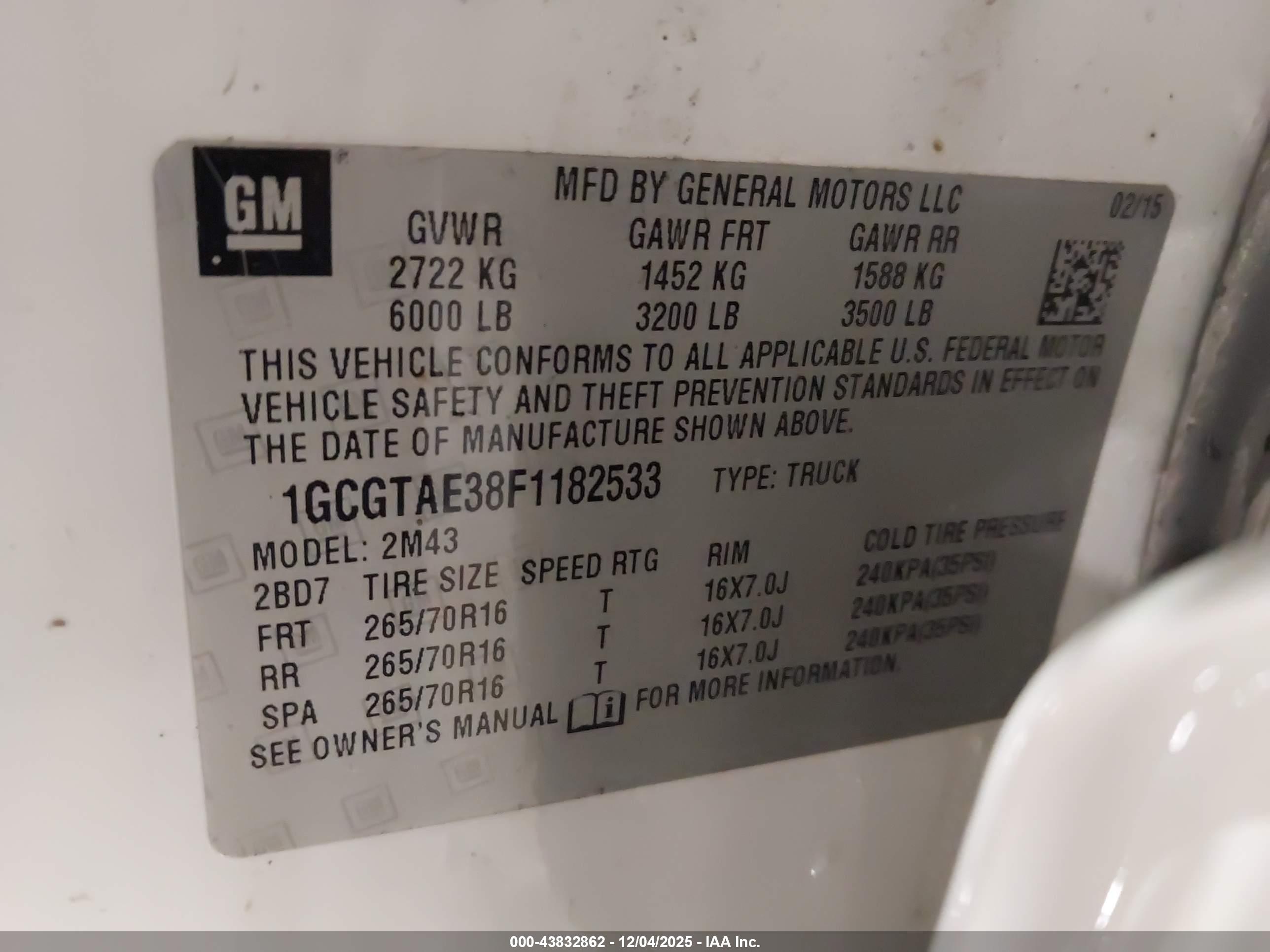 CHEVROLET COLORADO image 9
