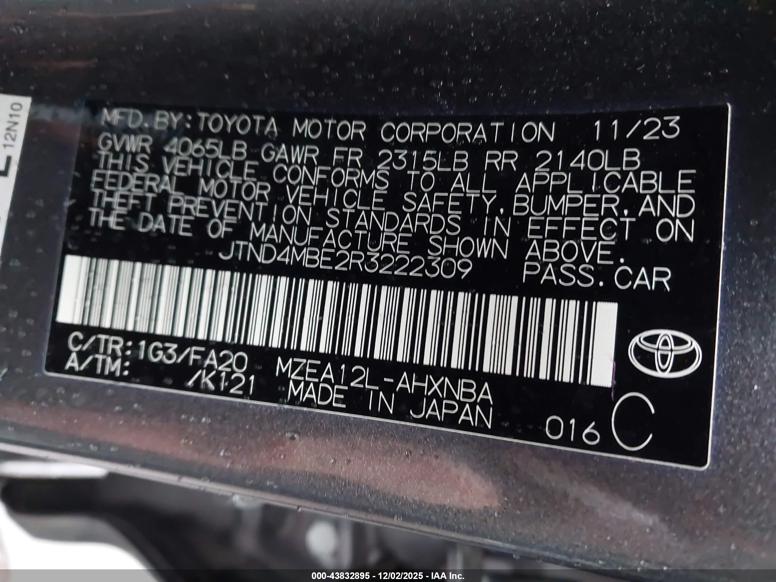TOYOTA COROLLA image 9