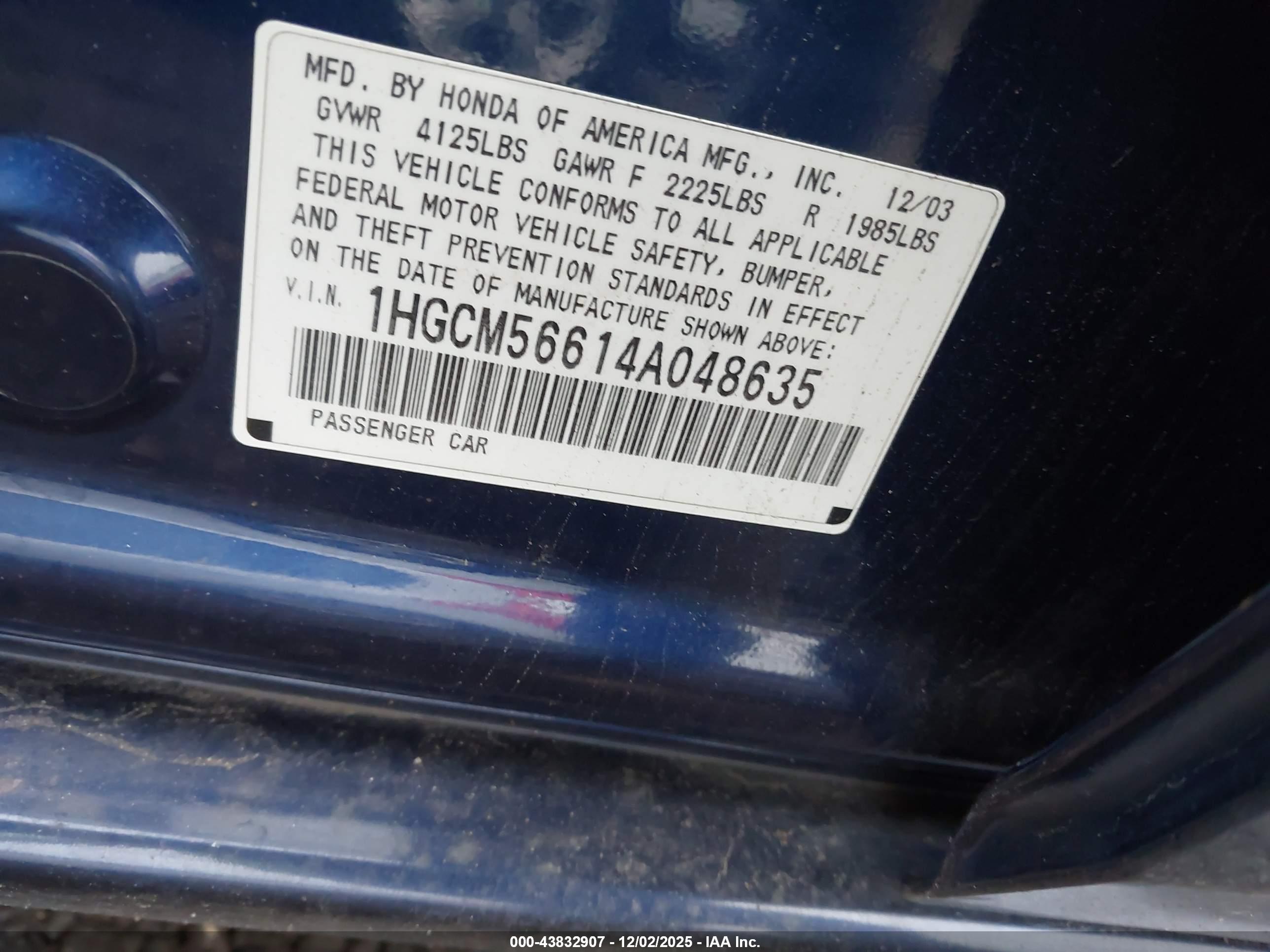 HONDA ACCORD image 9