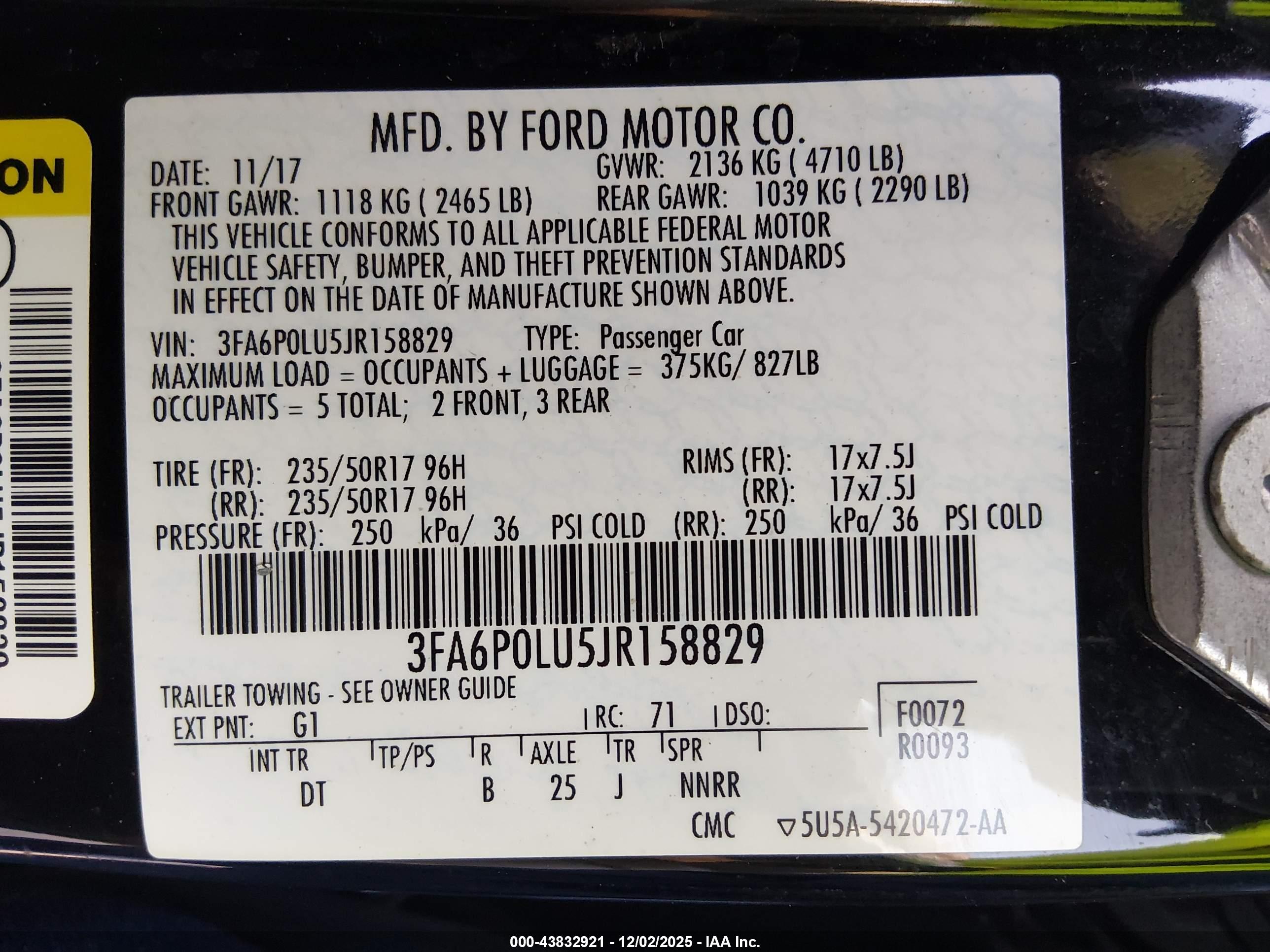 FORD FUSION image 9