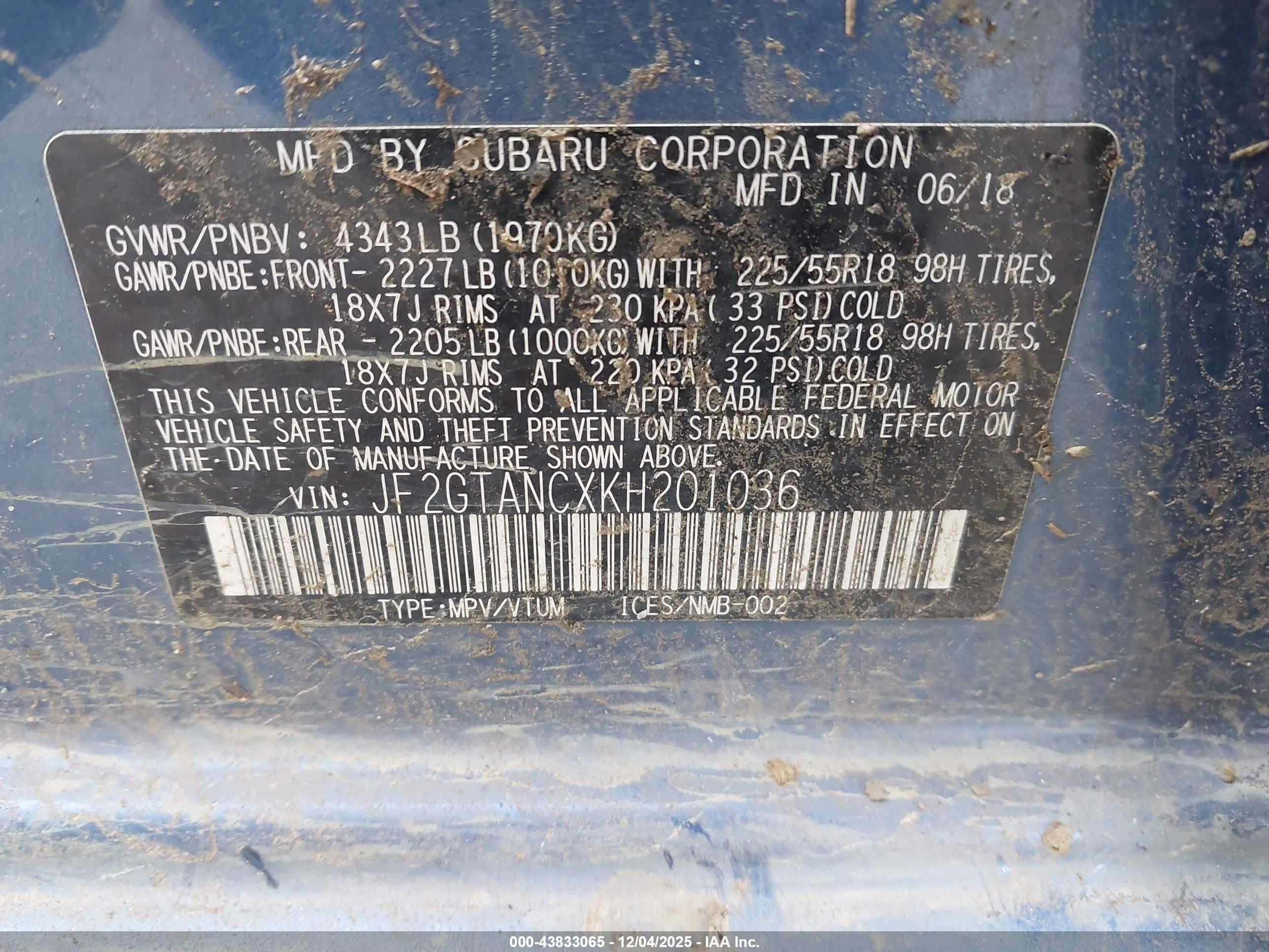 SUBARU CROSSTREK image 9
