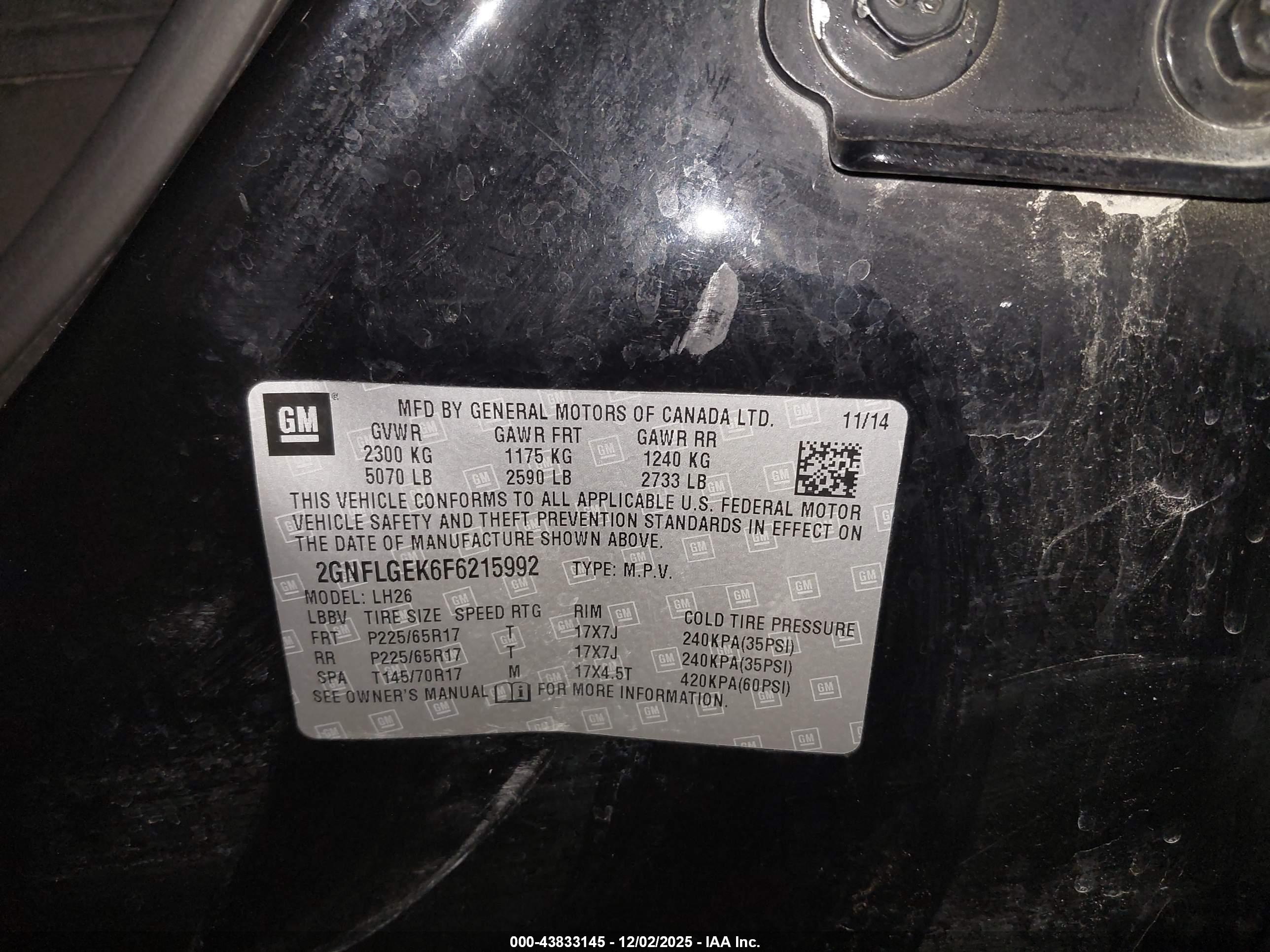 CHEVROLET EQUINOX image 9