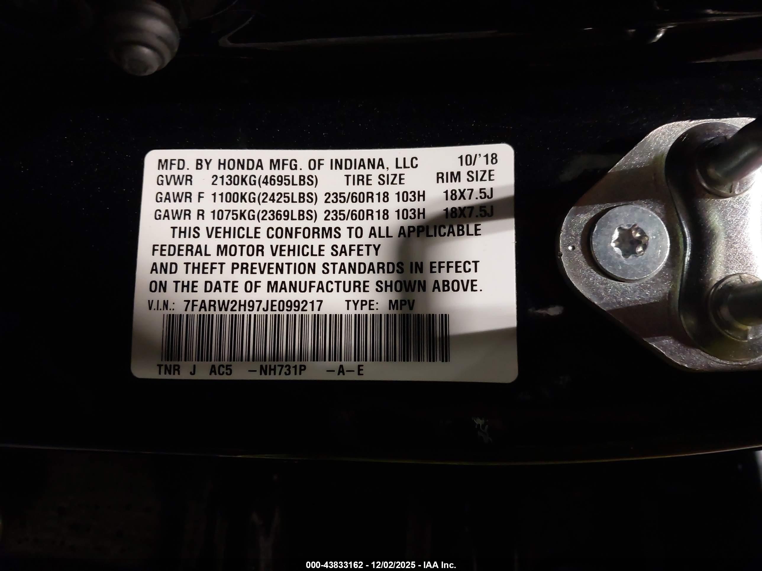 HONDA CR-V image 9