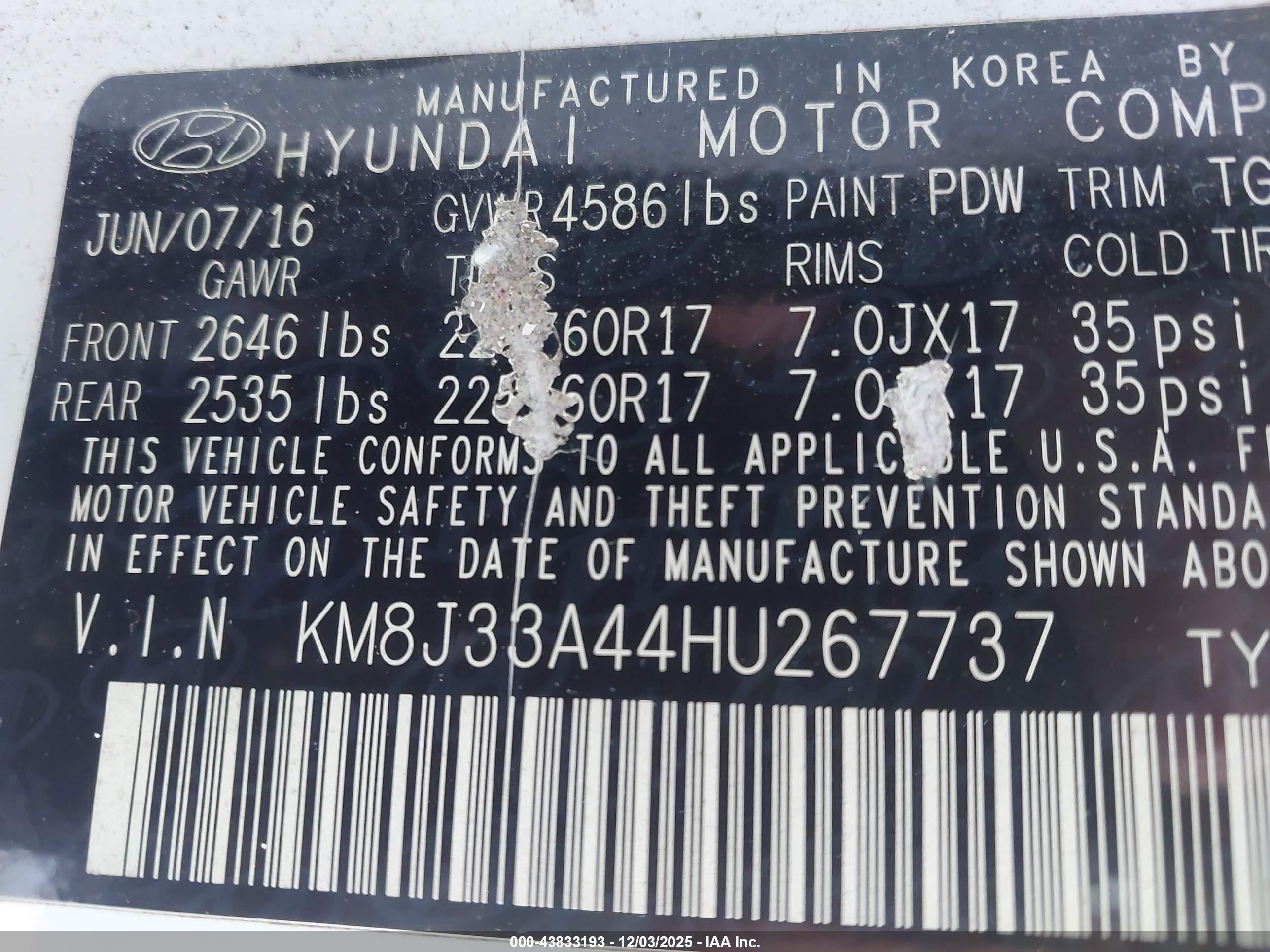 HYUNDAI TUCSON image 9