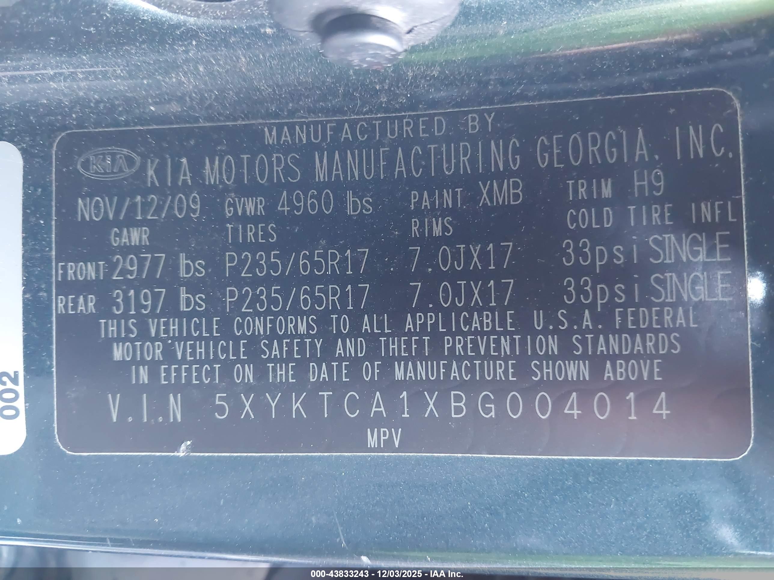 KIA SORENTO image 9
