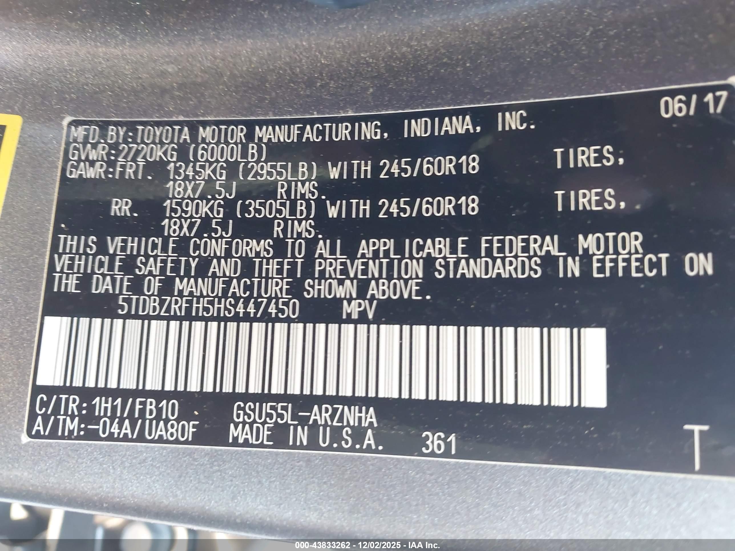 TOYOTA HIGHLANDER image 9