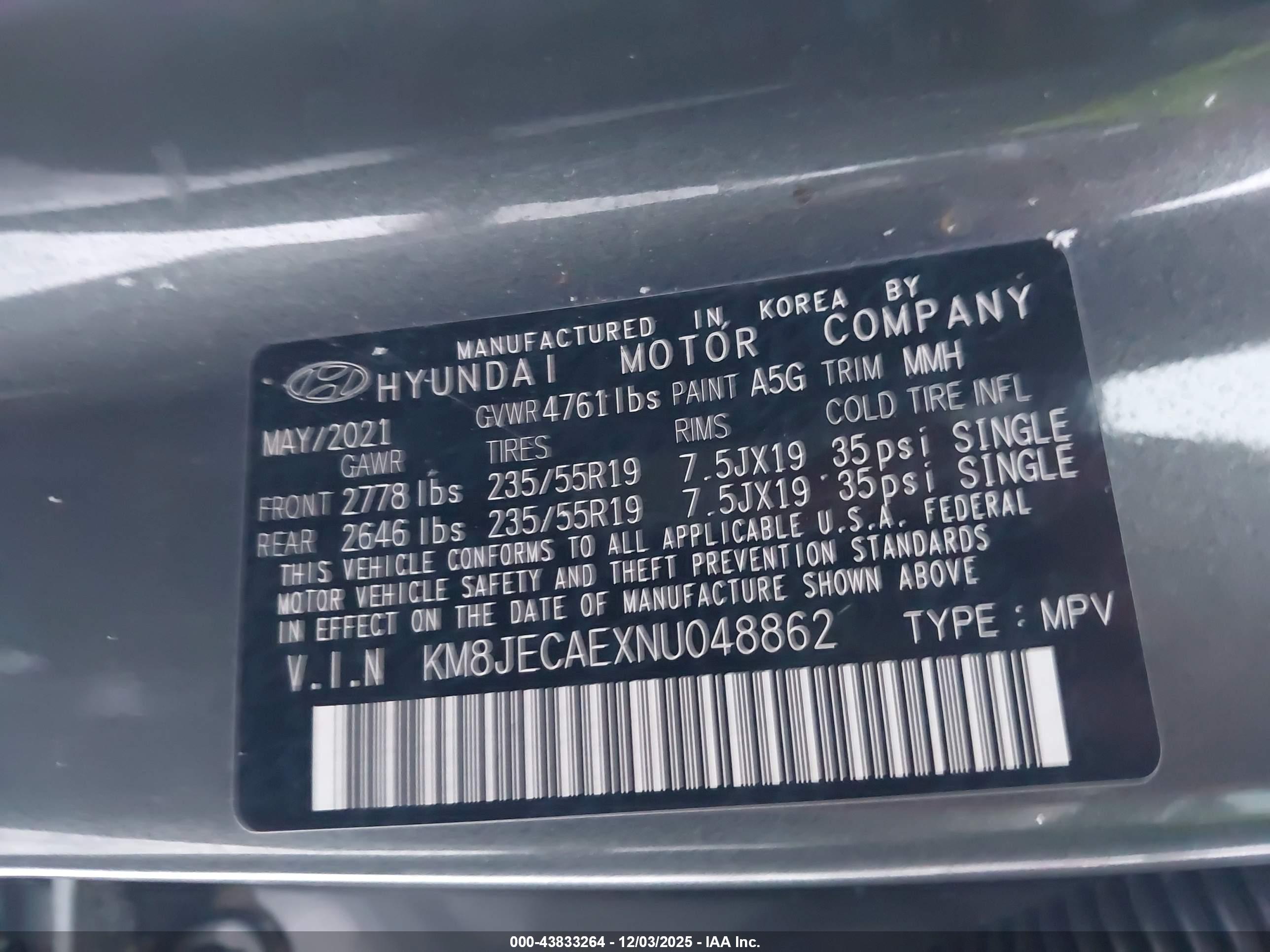 HYUNDAI TUCSON image 9
