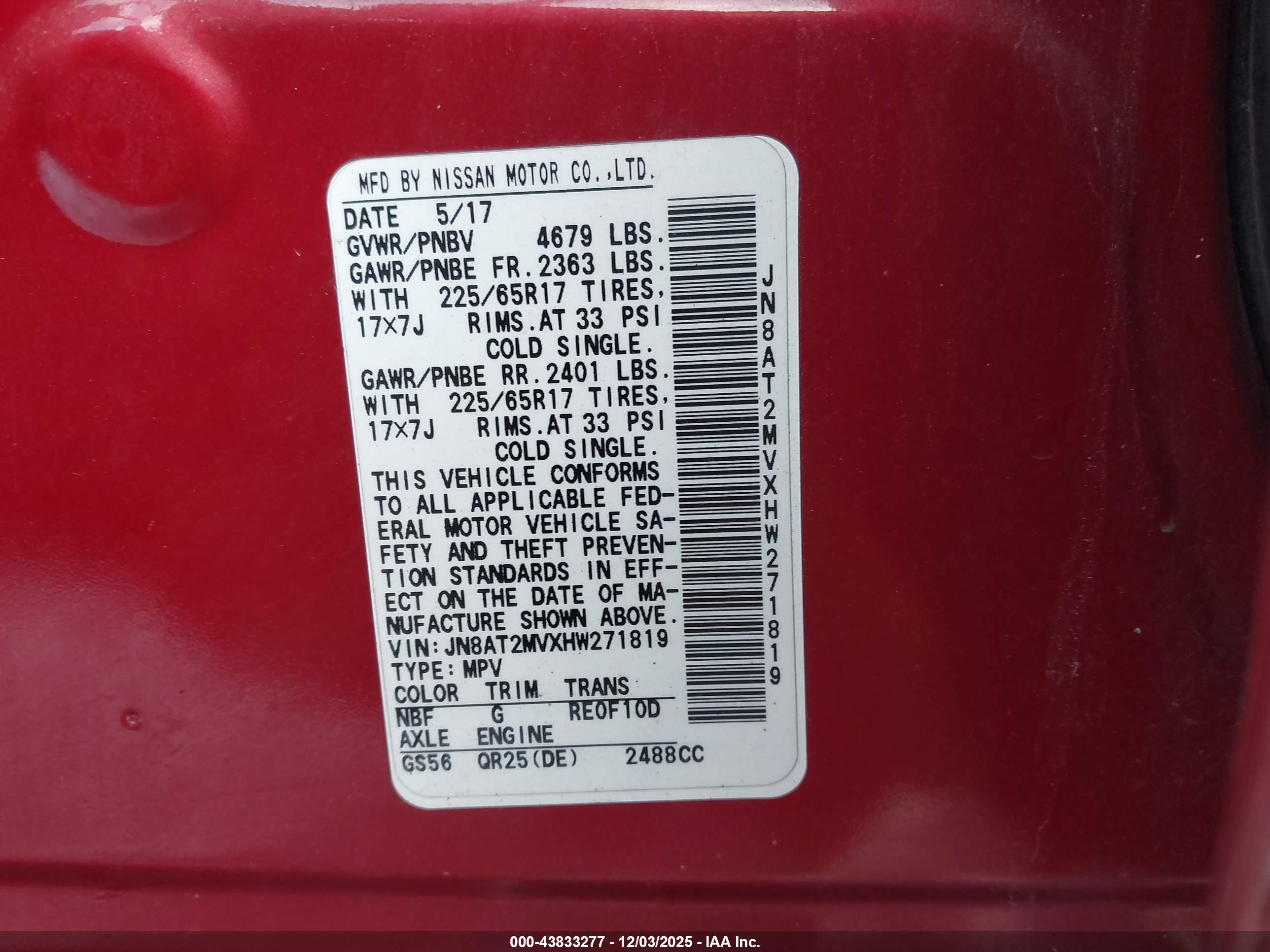 NISSAN ROGUE image 9