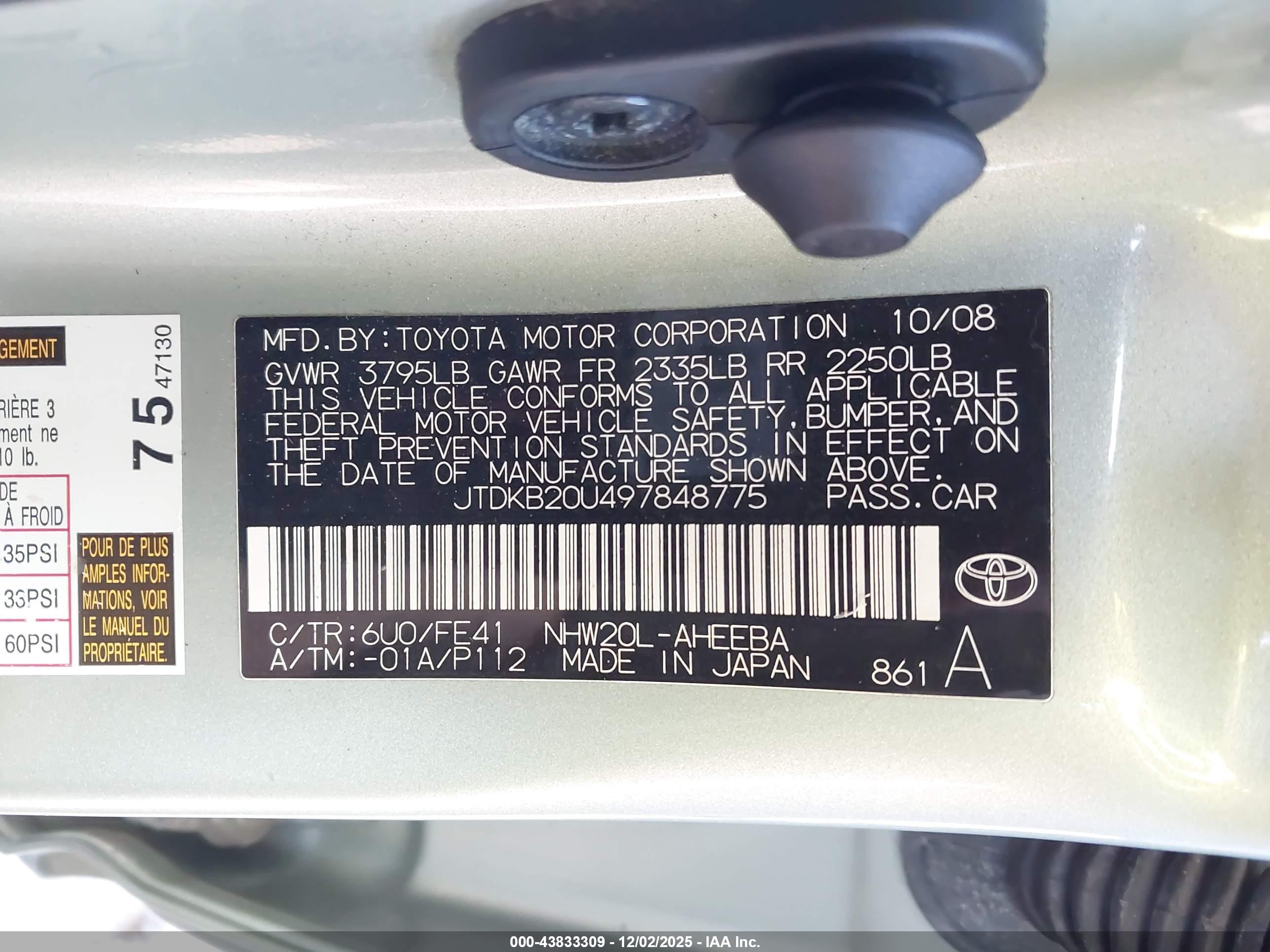 TOYOTA PRIUS image 9