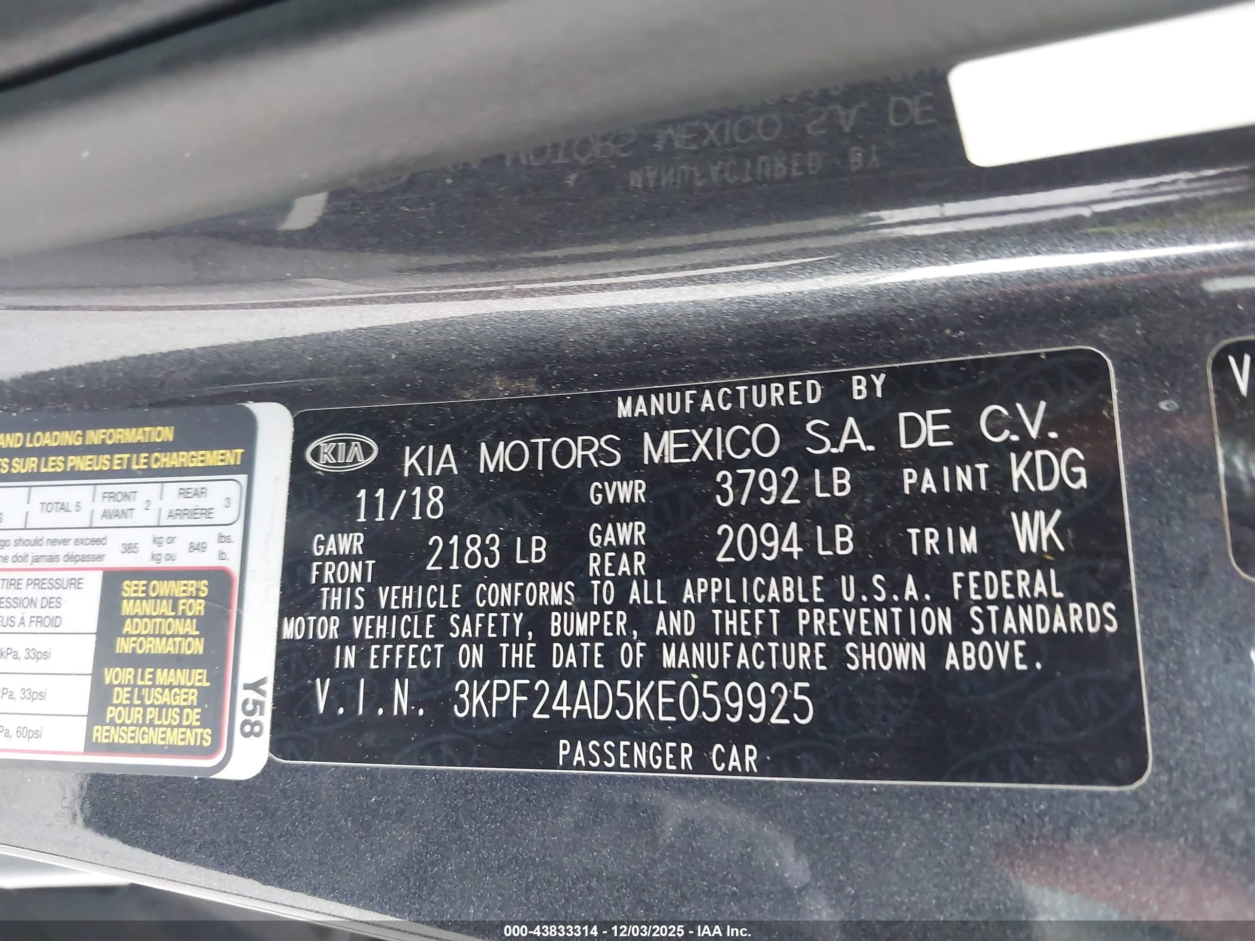KIA FORTE image 9