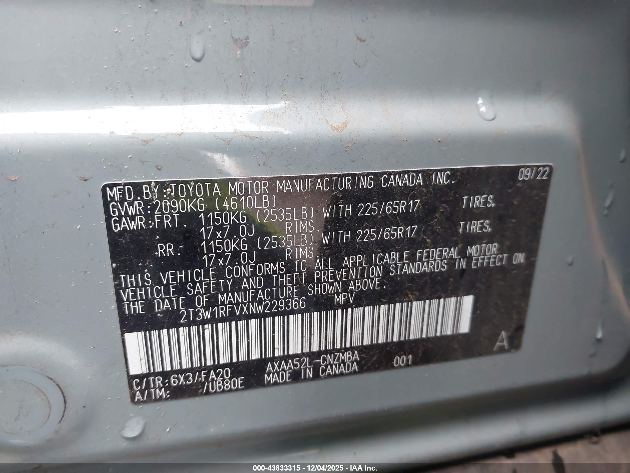TOYOTA RAV4 image 9