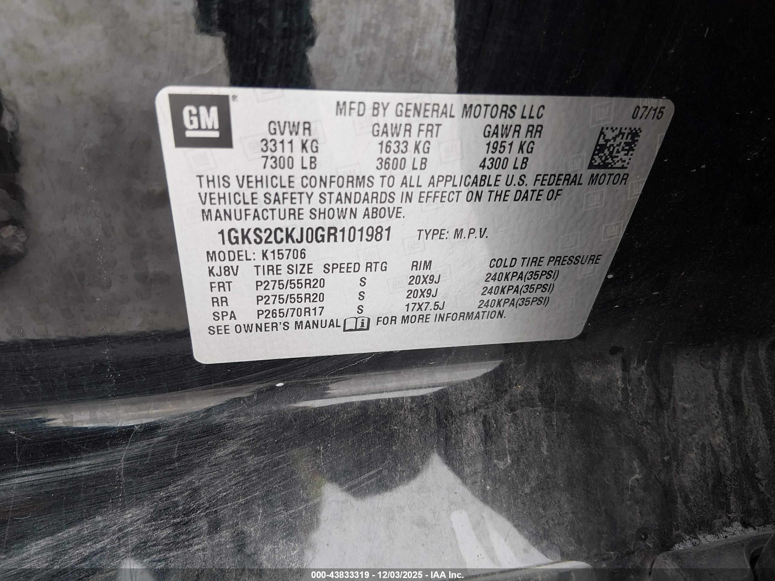 GMC YUKON image 9