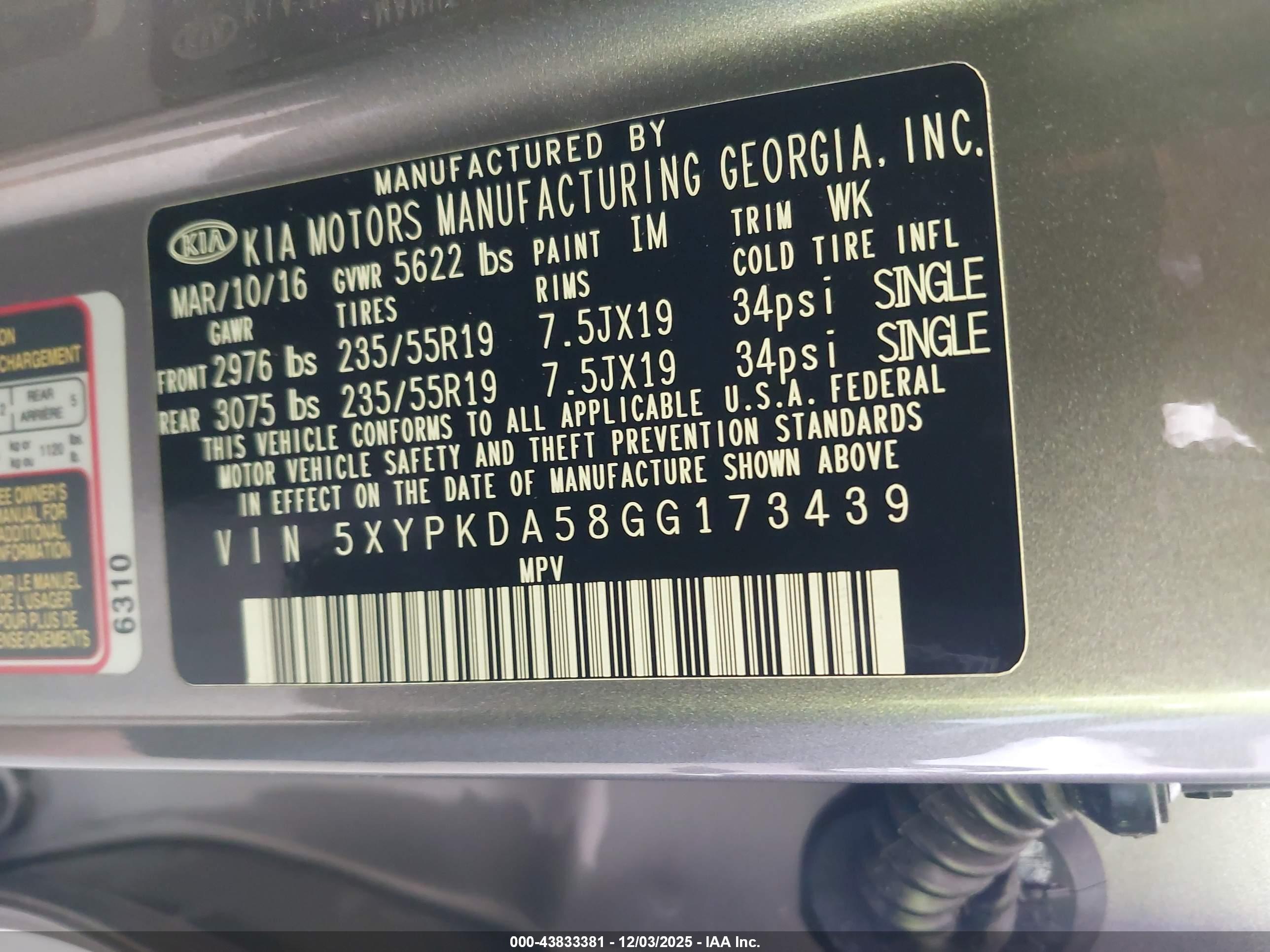 KIA SORENTO image 9