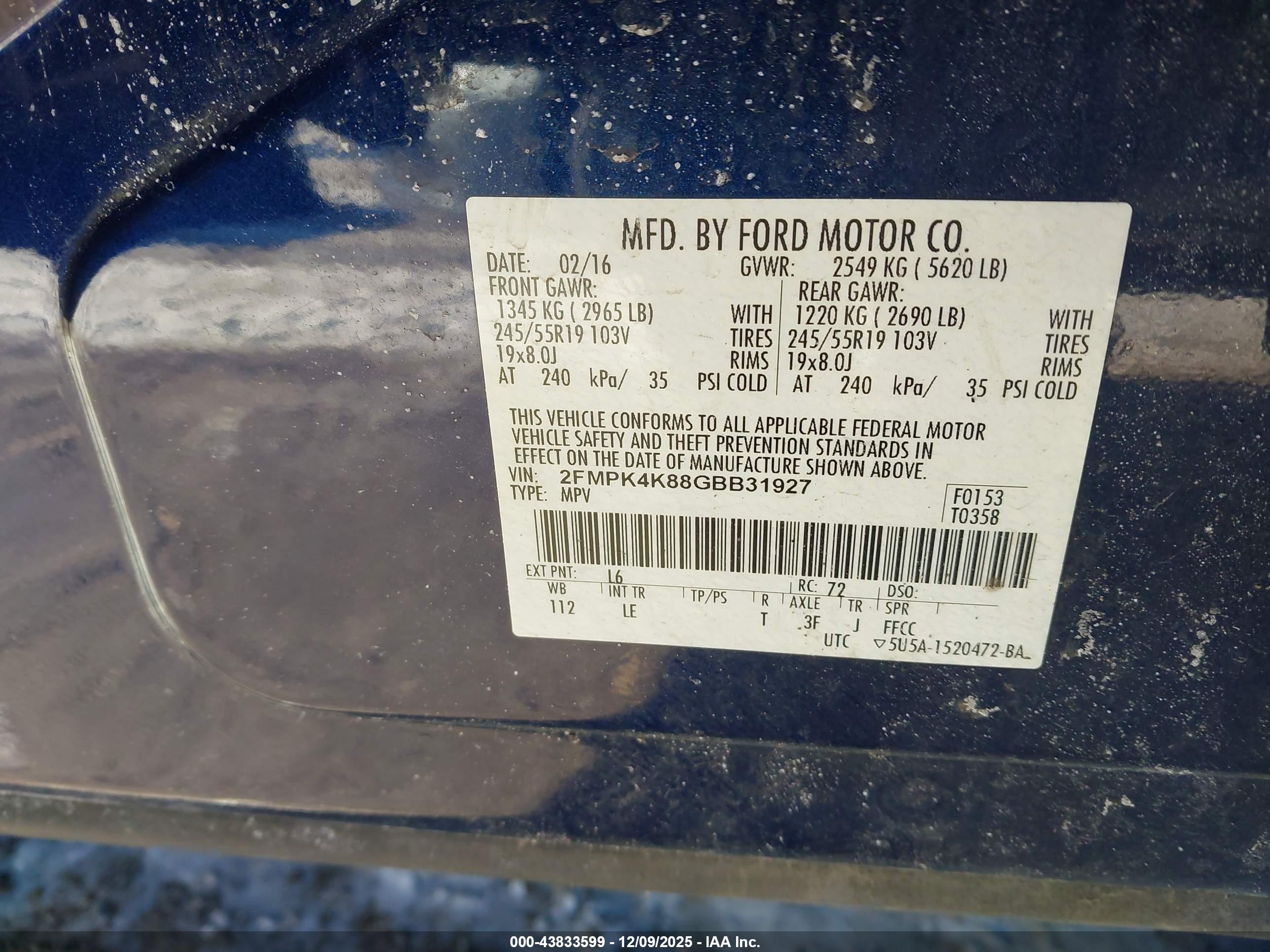 FORD EDGE image 9