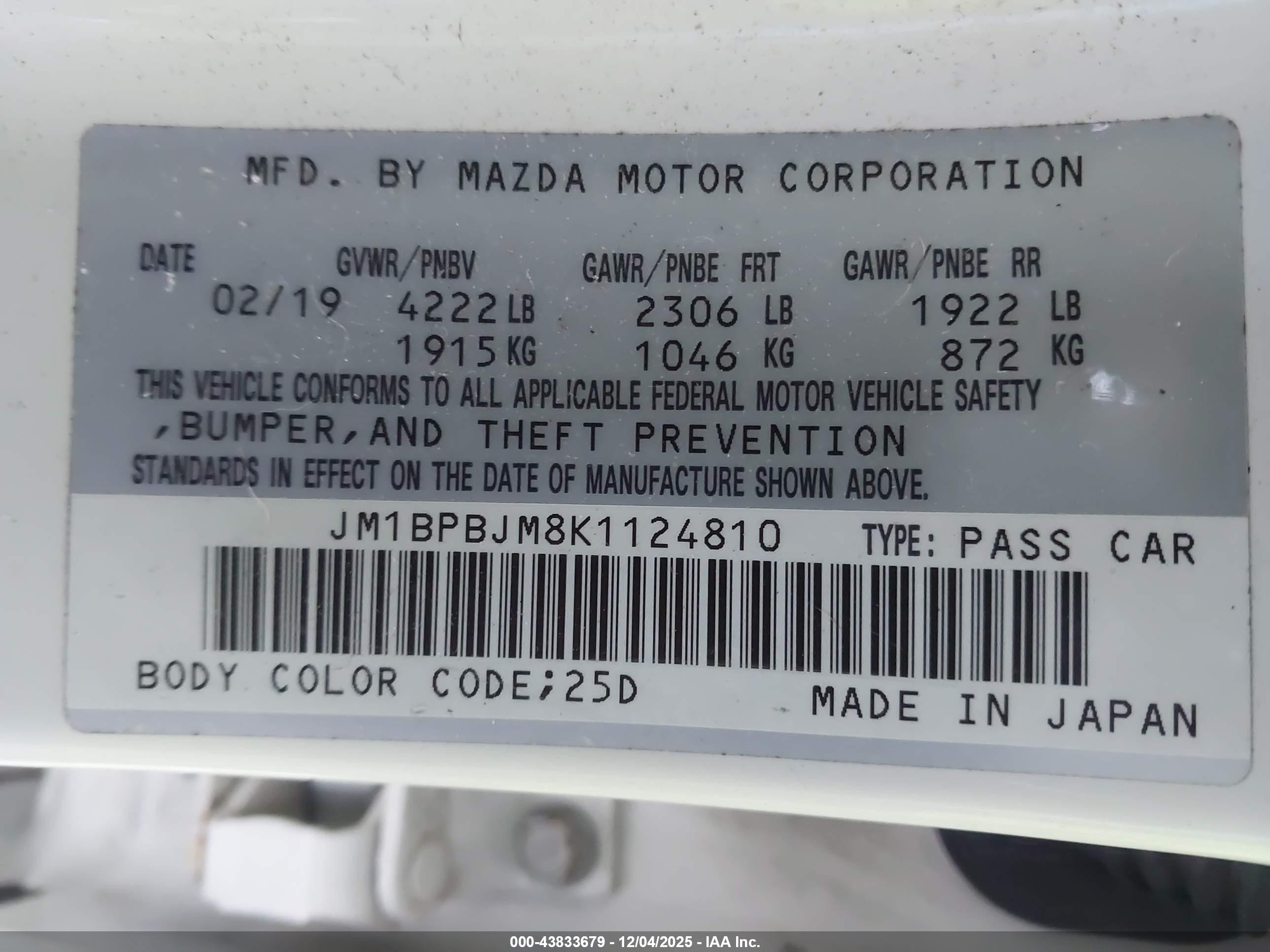 MAZDA MAZDA3 image 9