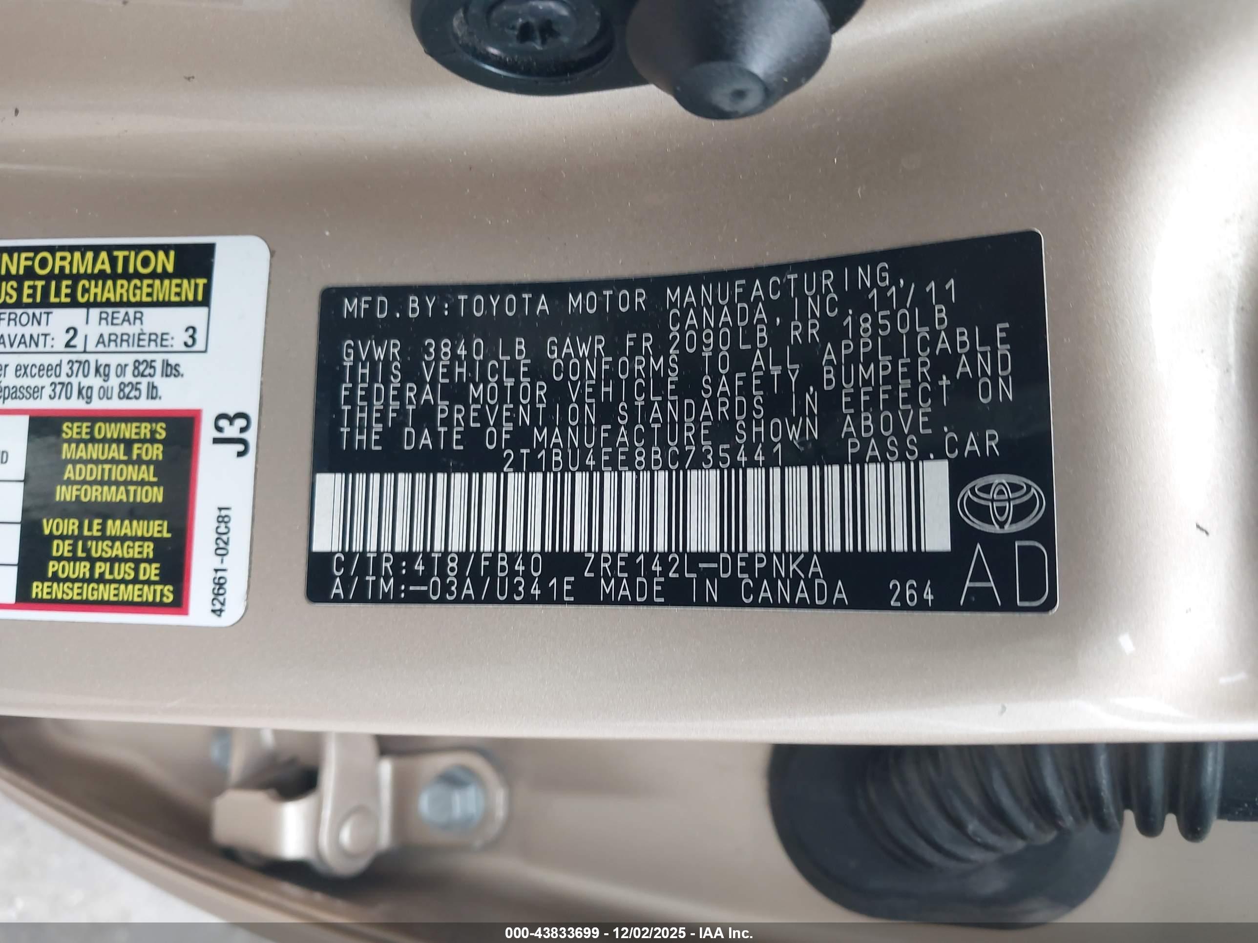 TOYOTA COROLLA image 9