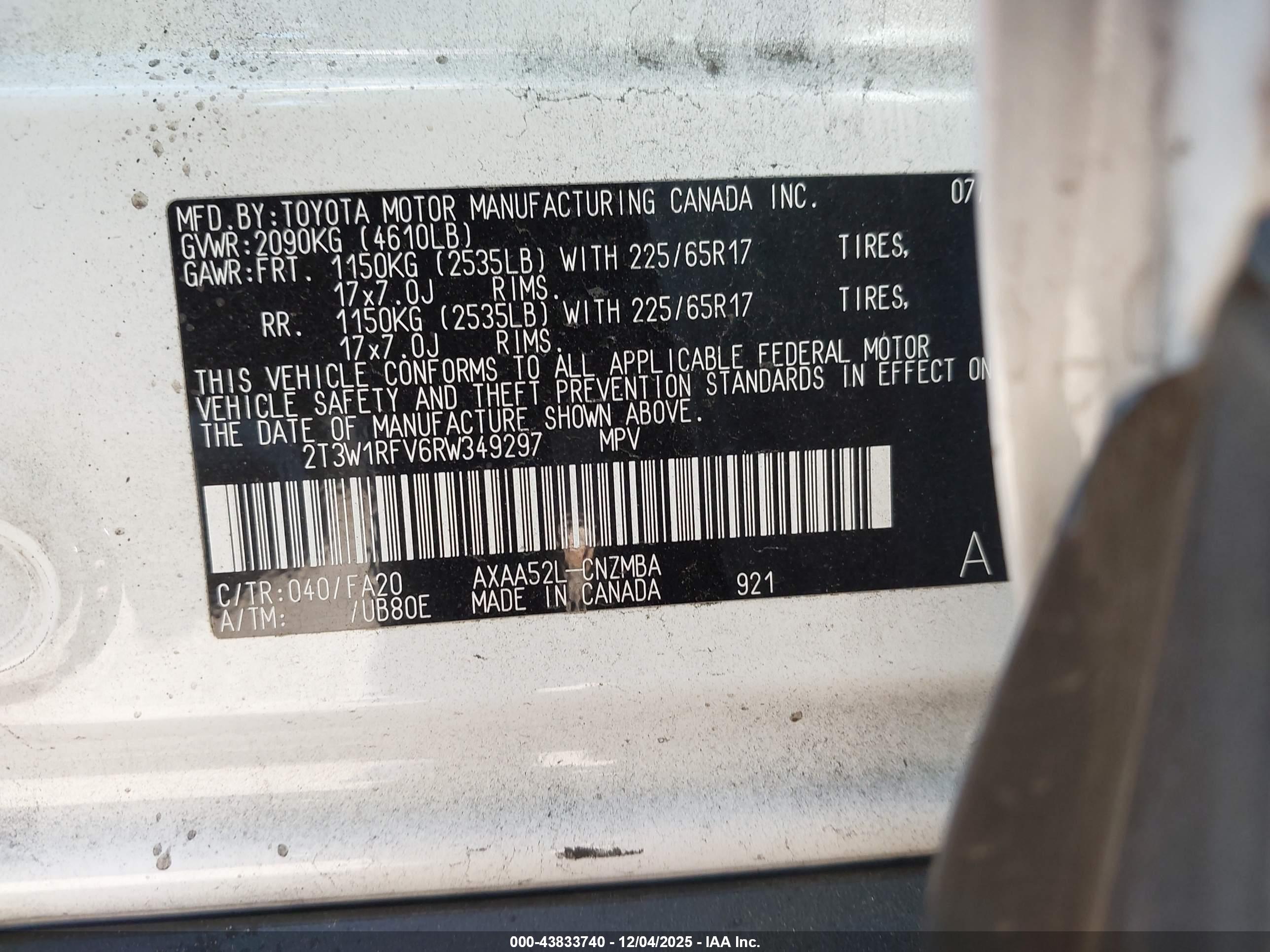TOYOTA RAV4 image 9