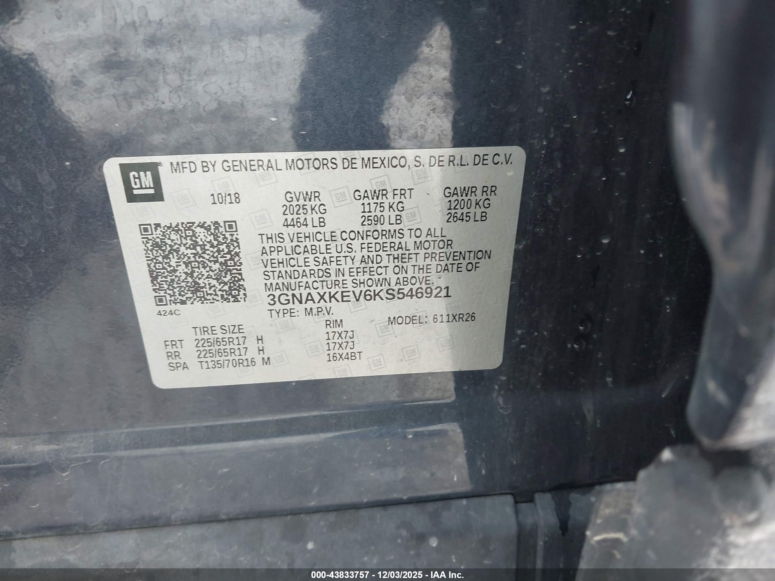 CHEVROLET EQUINOX image 9