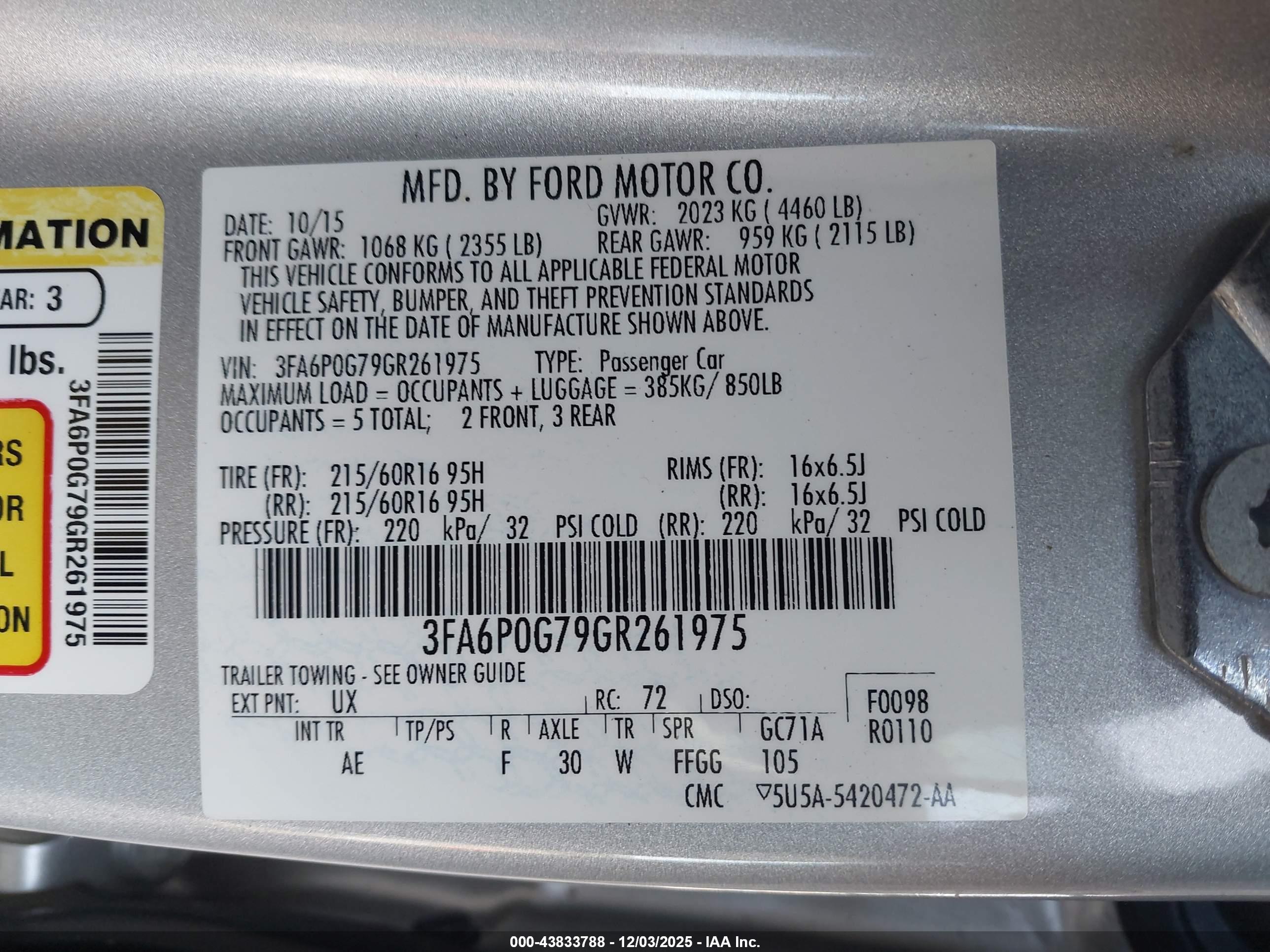 FORD FUSION image 9