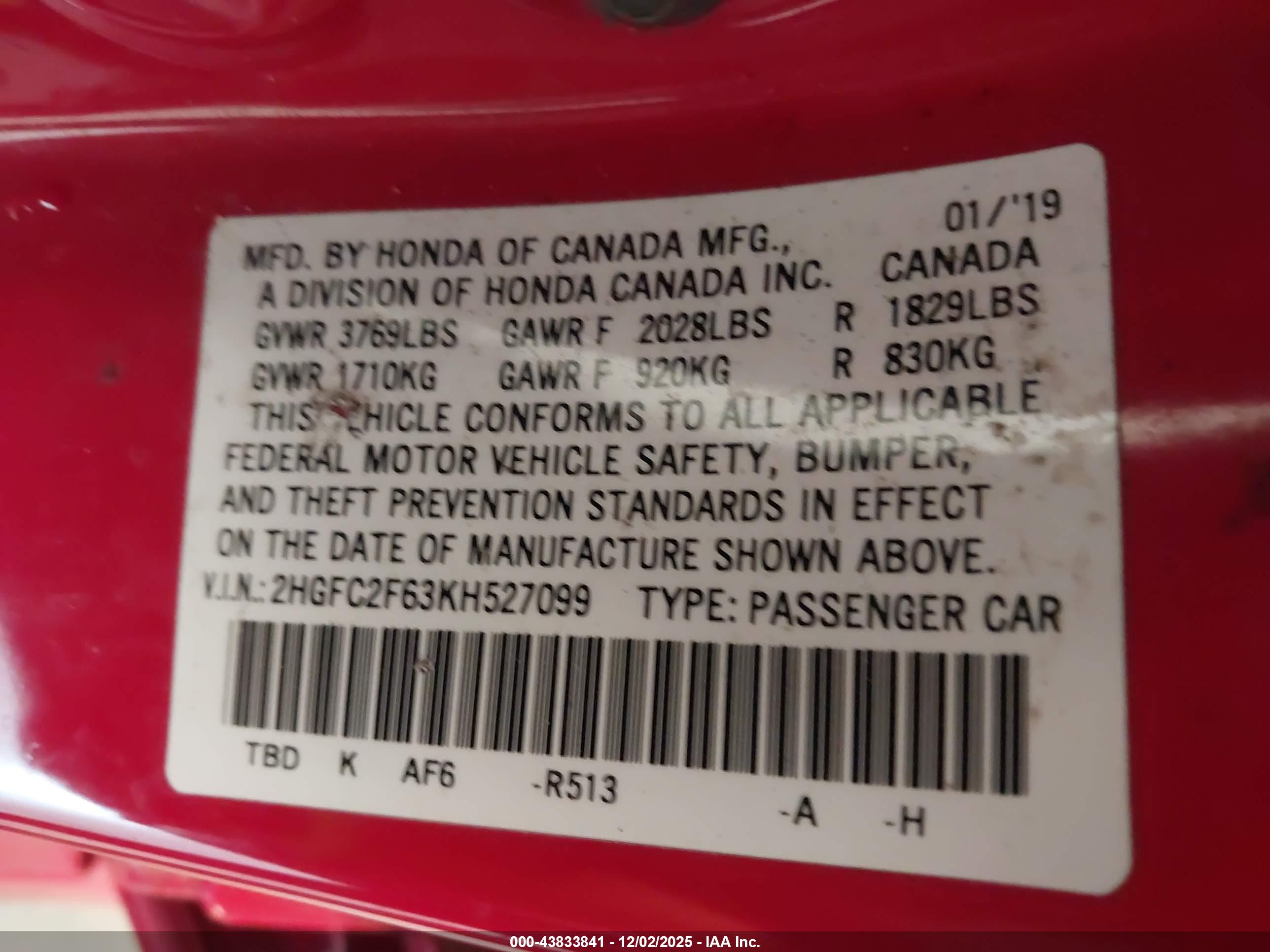 HONDA CIVIC image 9