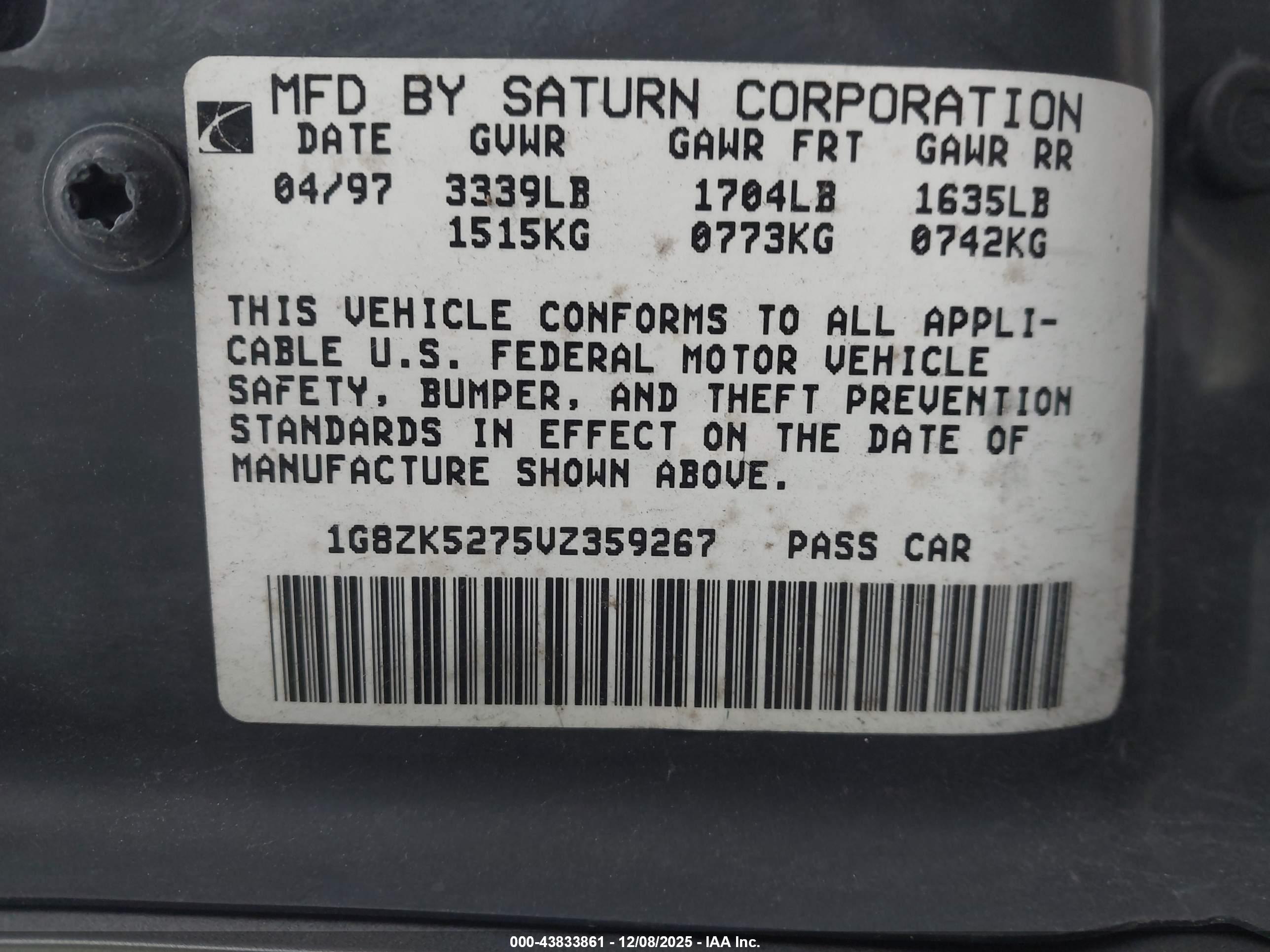 SATURN SL image 9