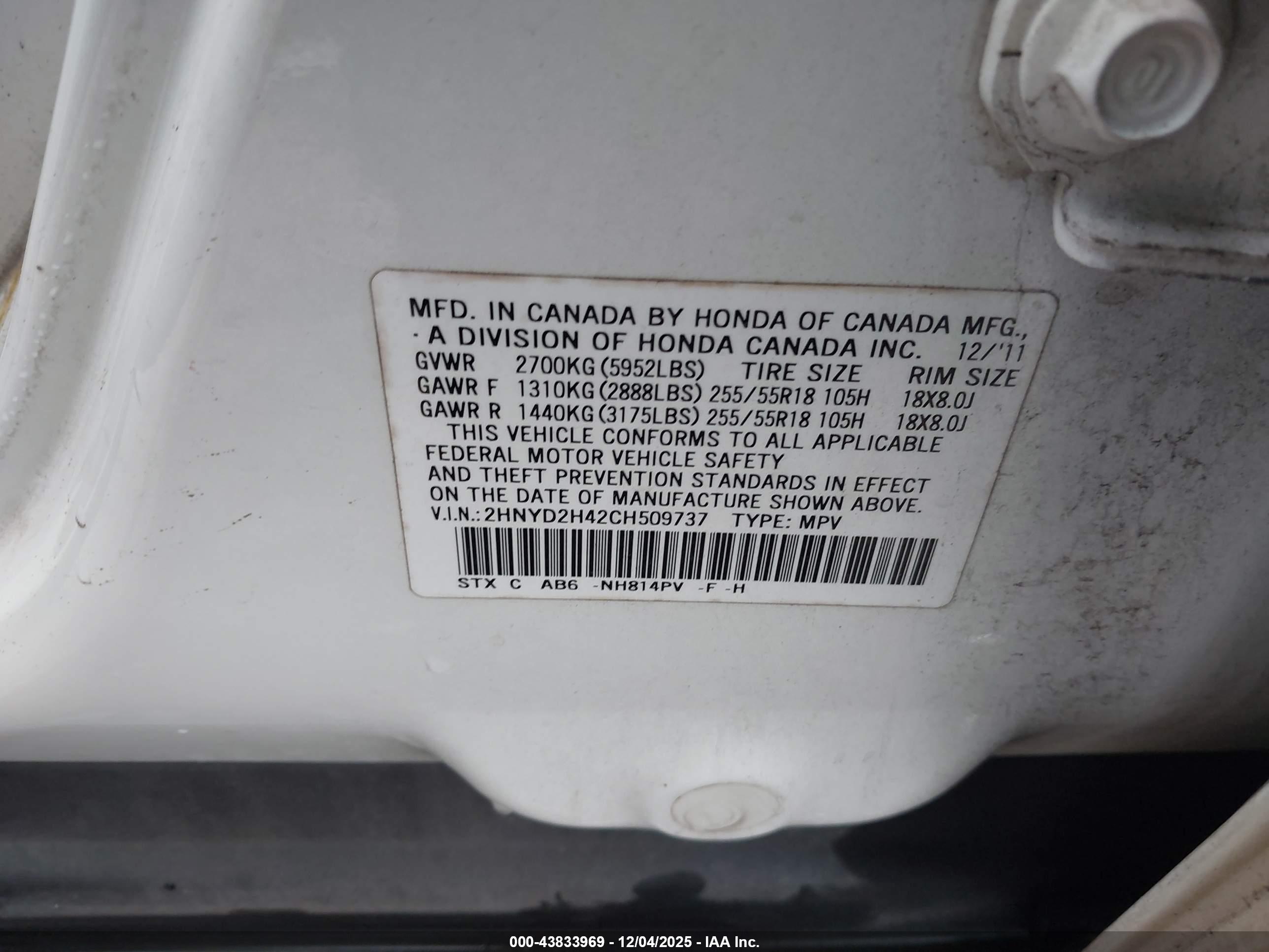 ACURA MDX image 9