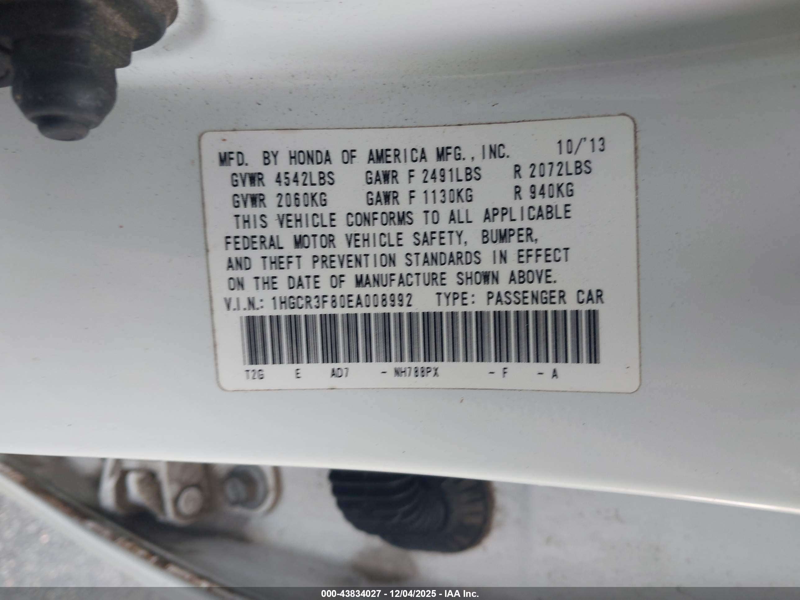 HONDA ACCORD image 9