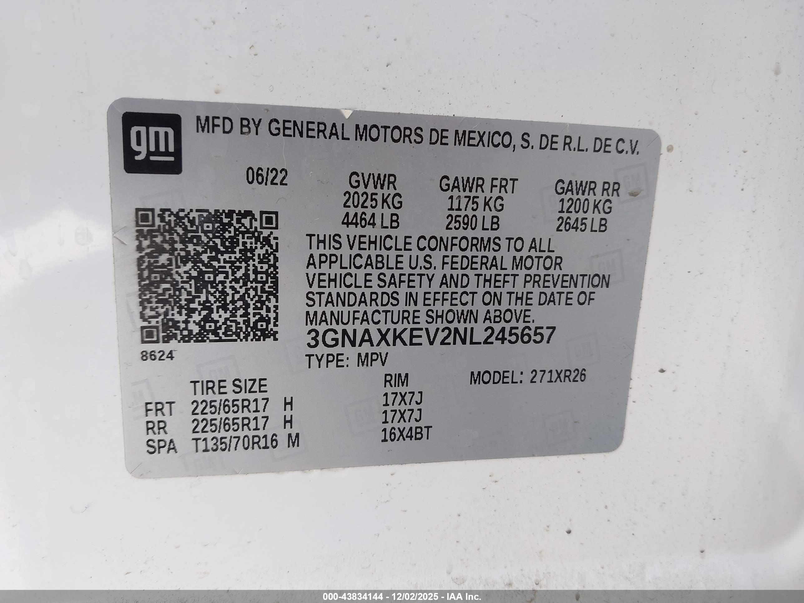 CHEVROLET EQUINOX image 9