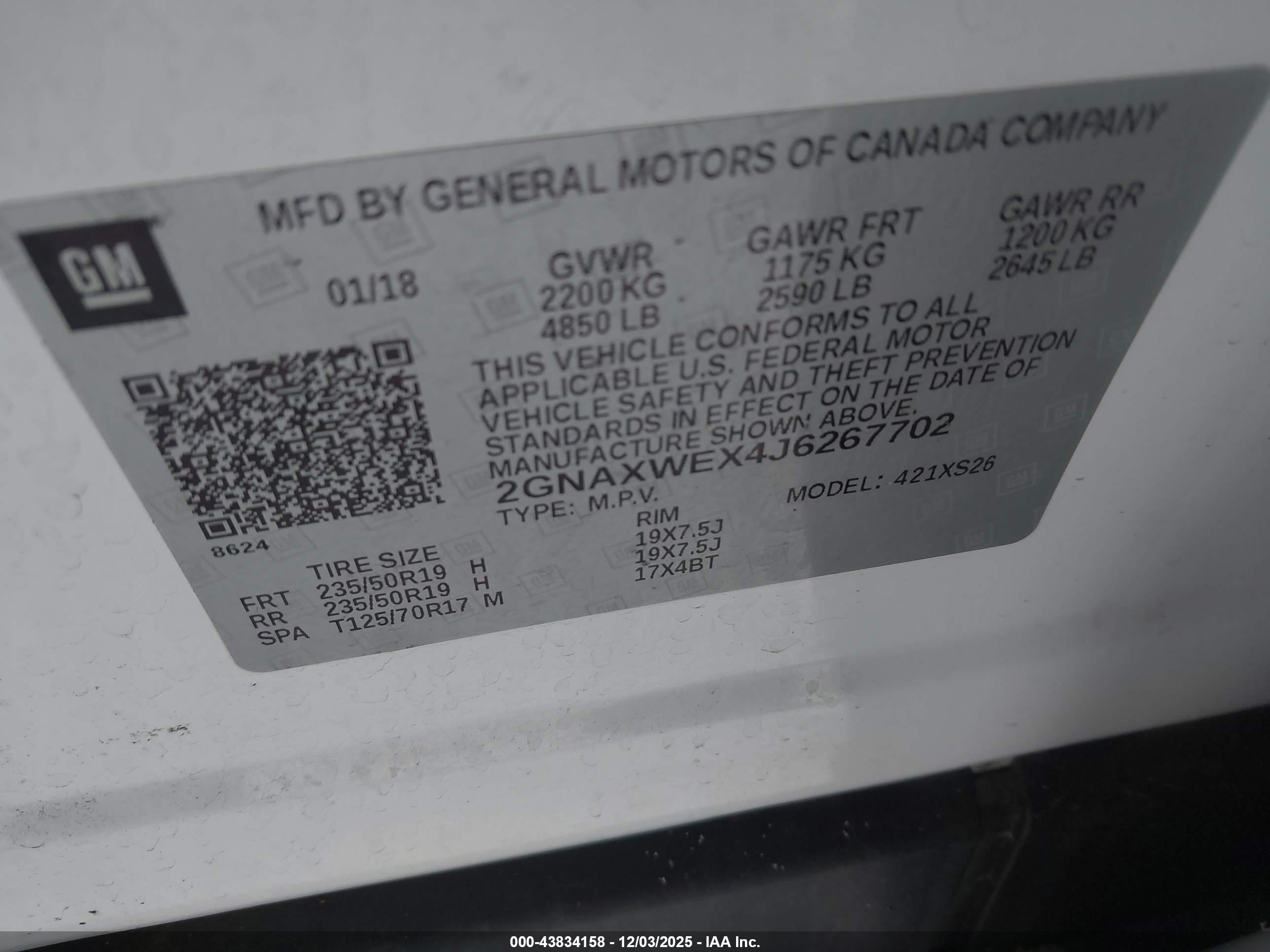 CHEVROLET EQUINOX image 9