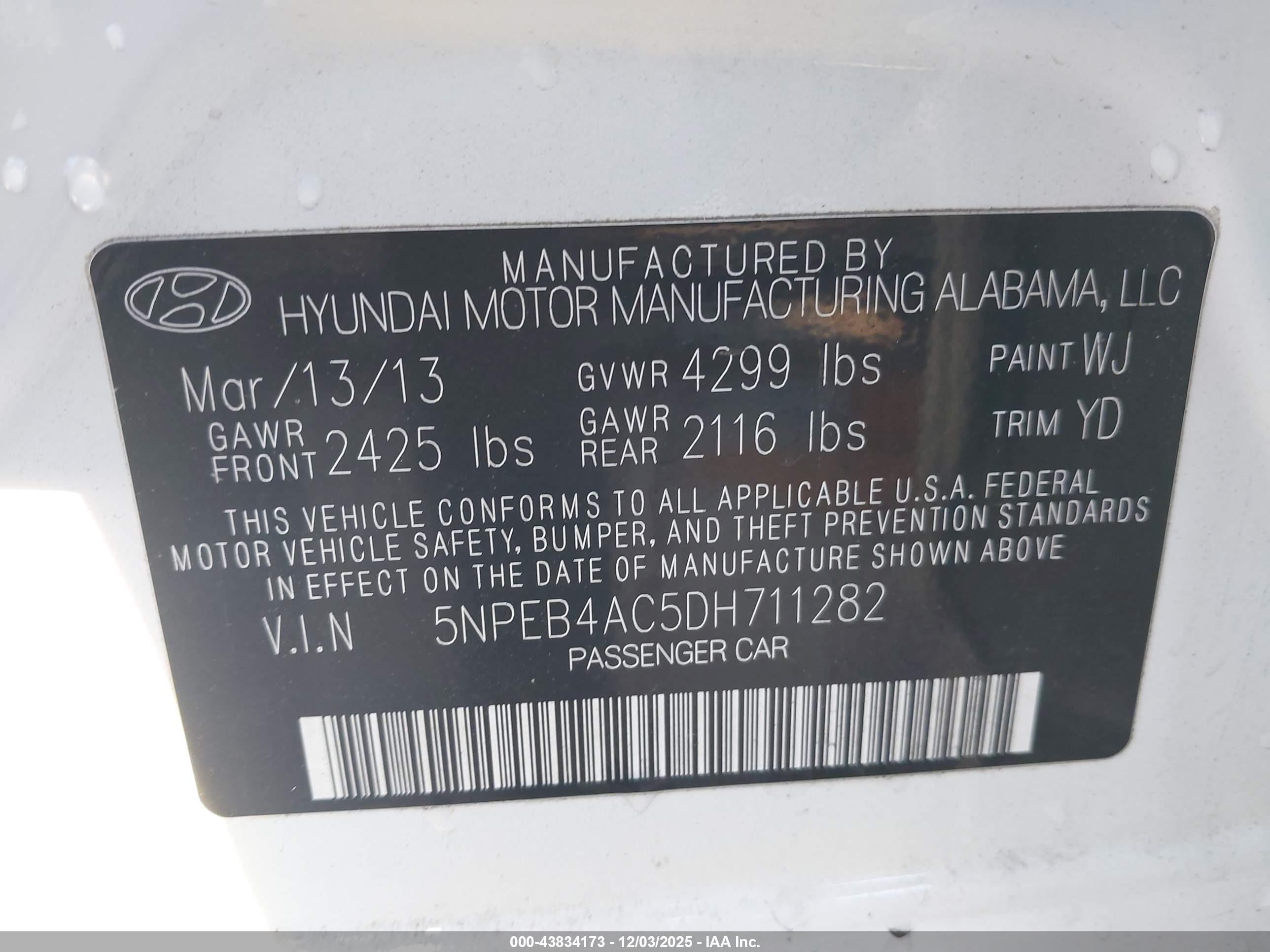 HYUNDAI SONATA image 9