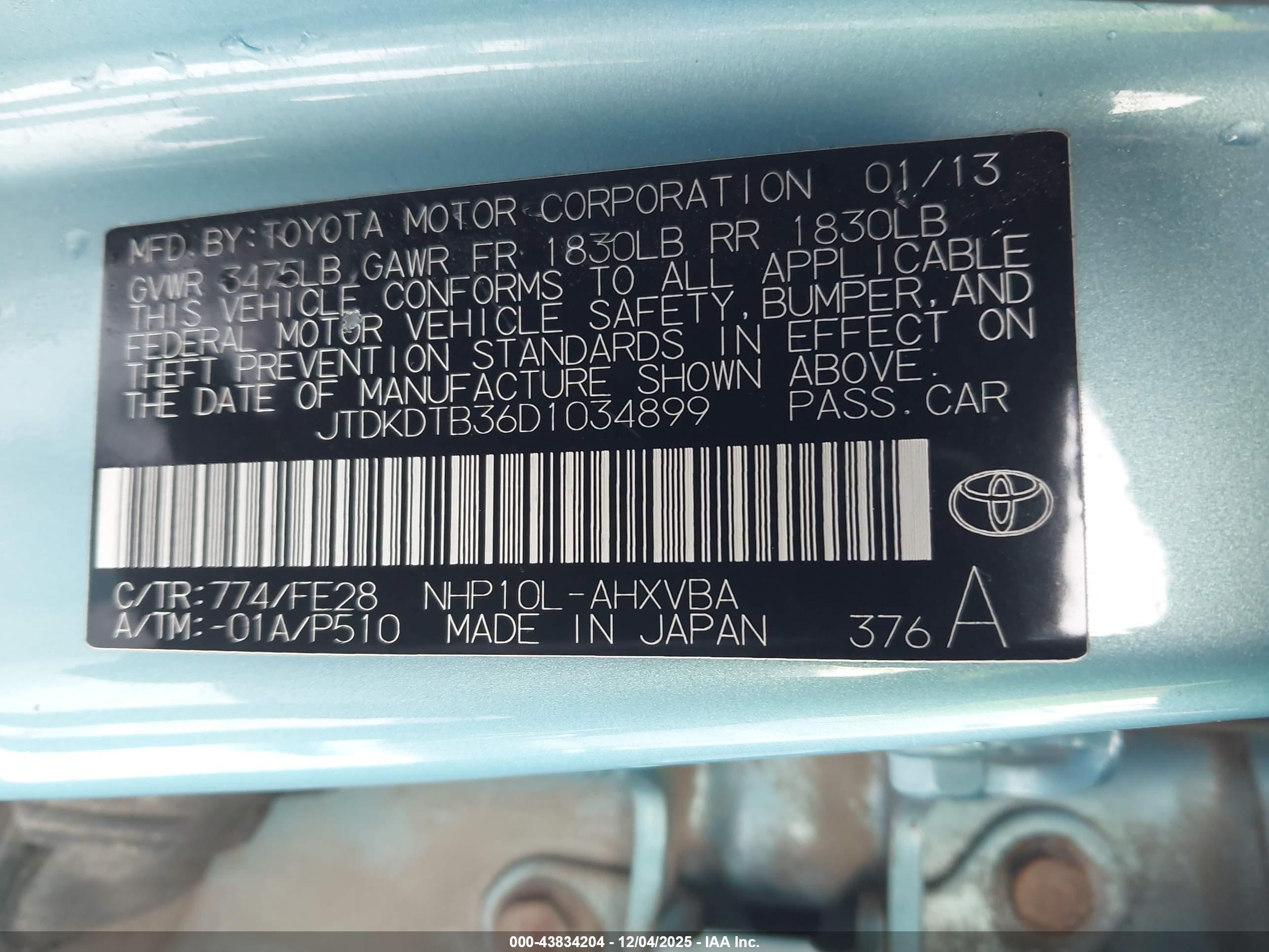 TOYOTA PRIUS image 9