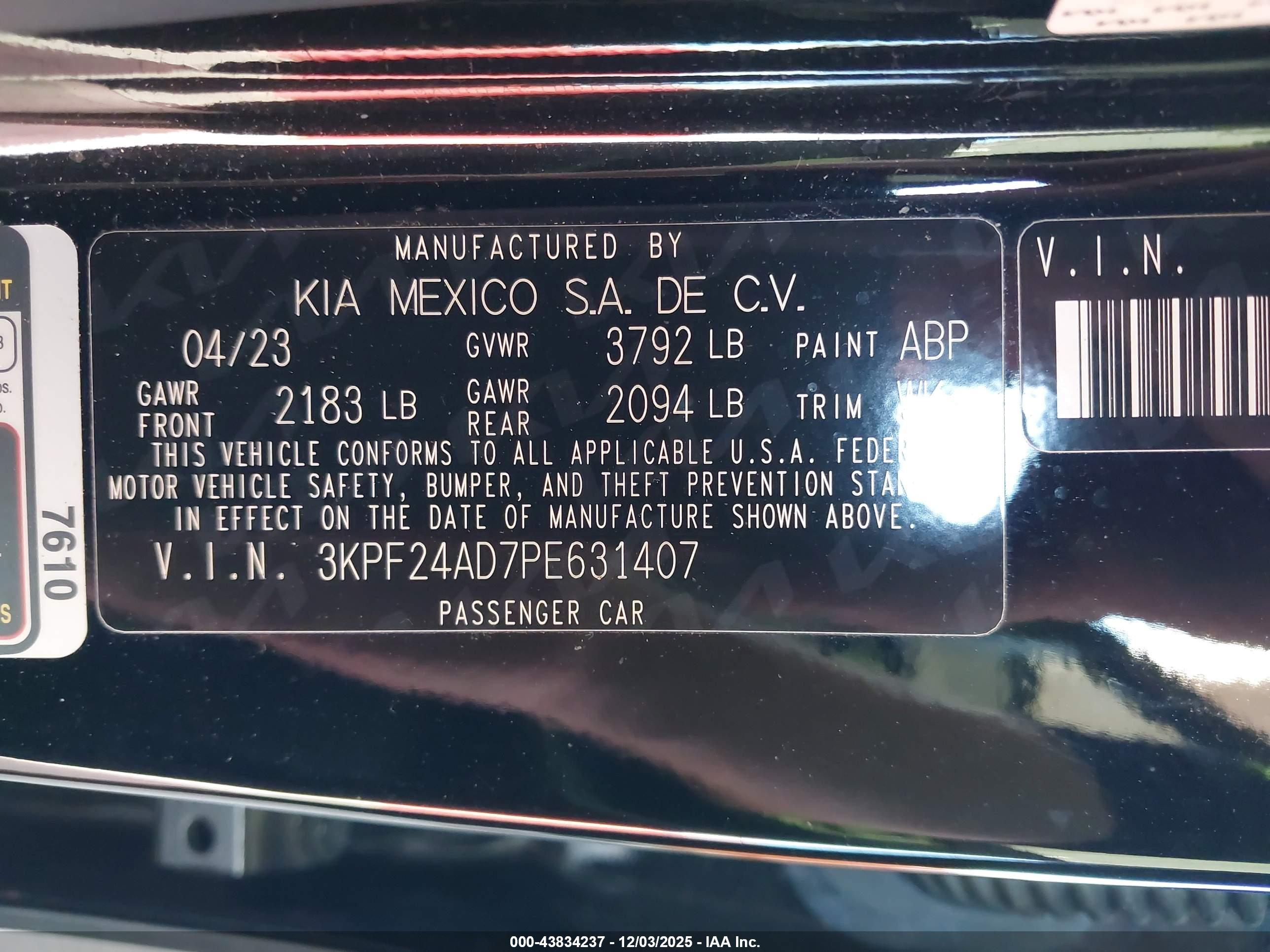 KIA FORTE image 9