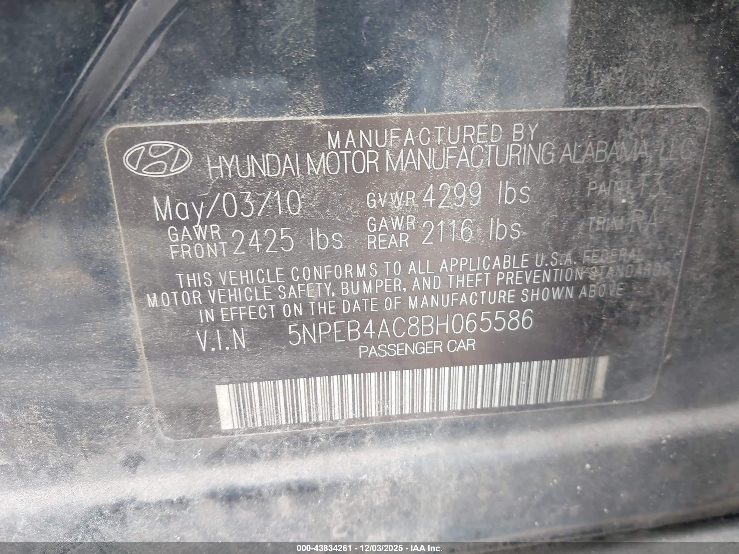 HYUNDAI SONATA image 9
