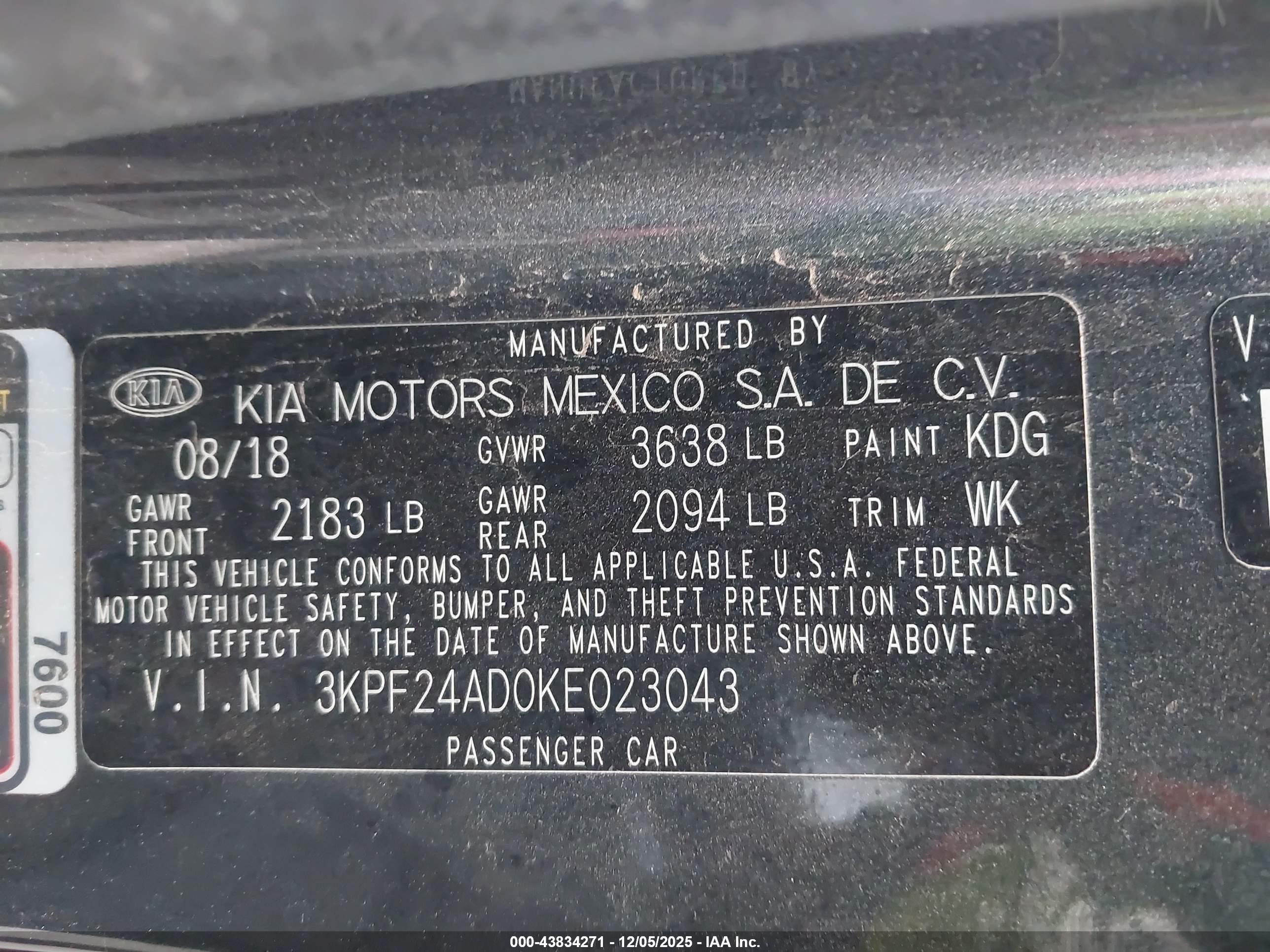KIA FORTE image 9