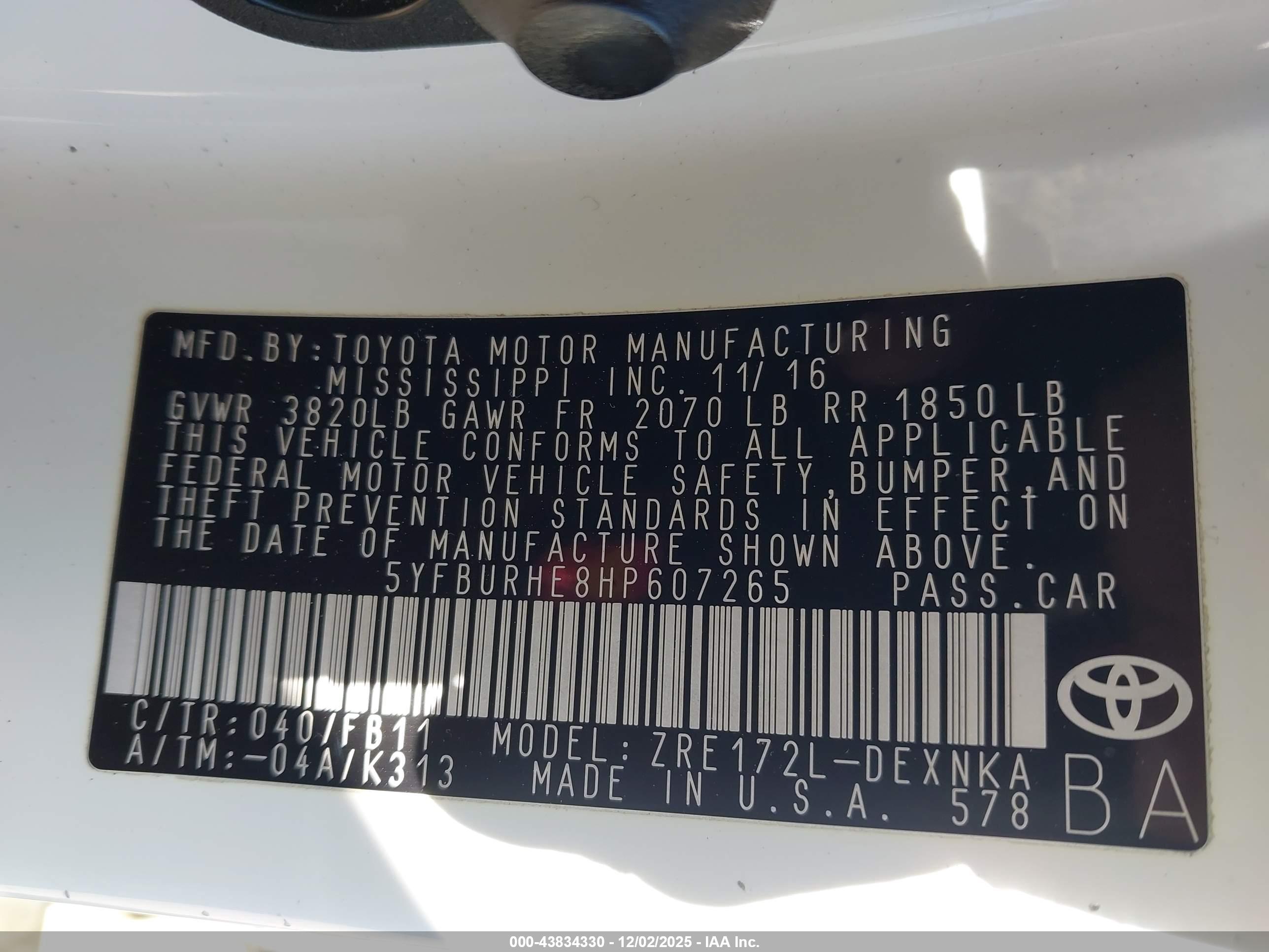 TOYOTA COROLLA image 9