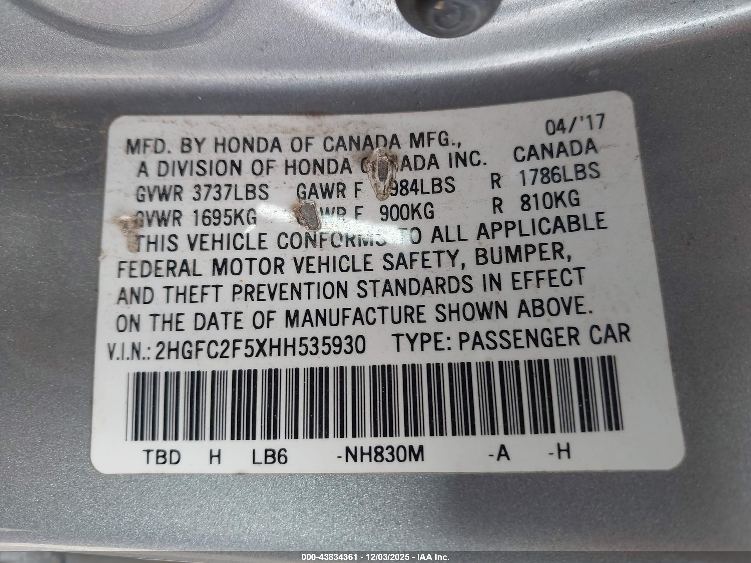 HONDA CIVIC image 9