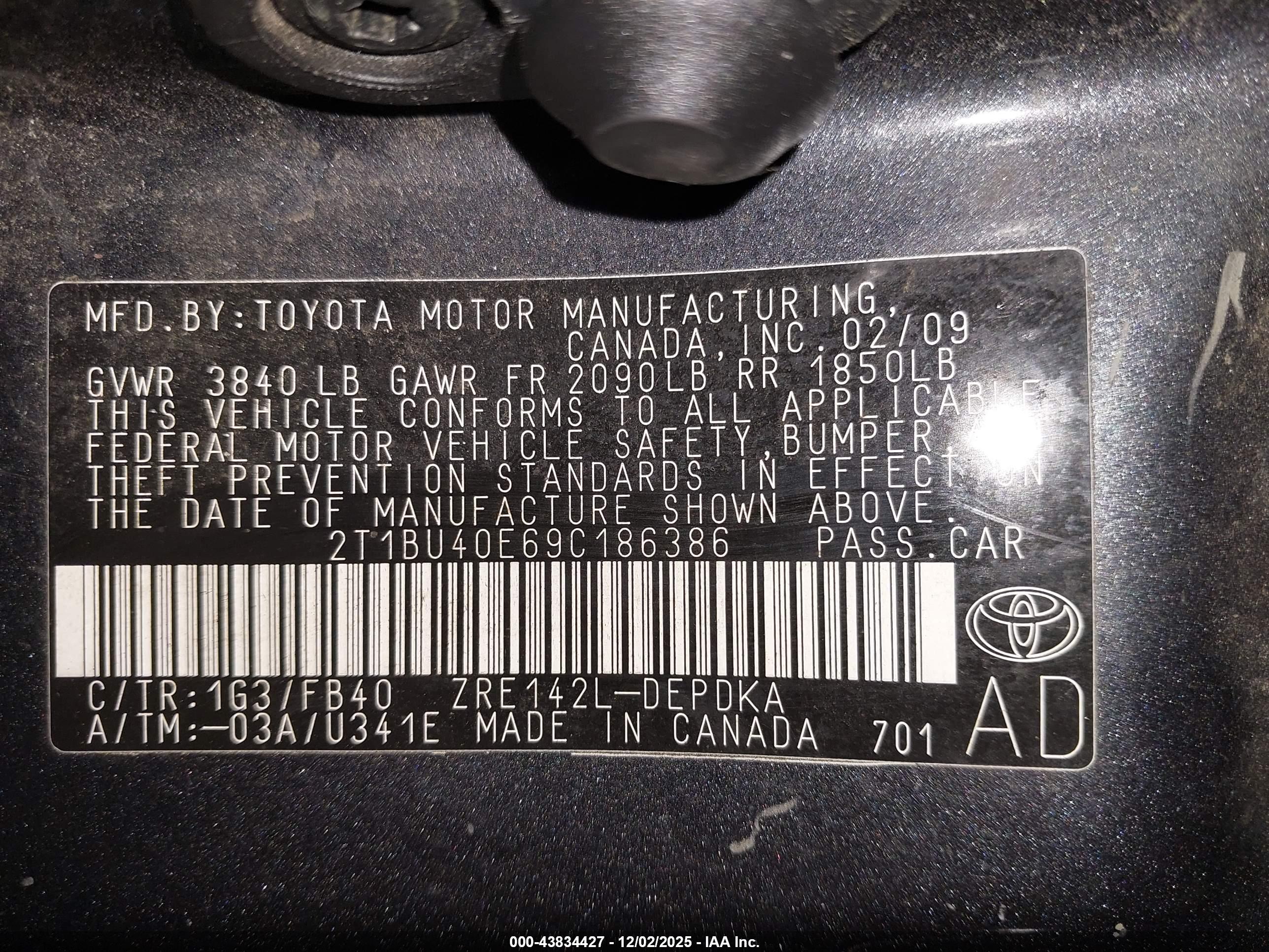 TOYOTA COROLLA image 9