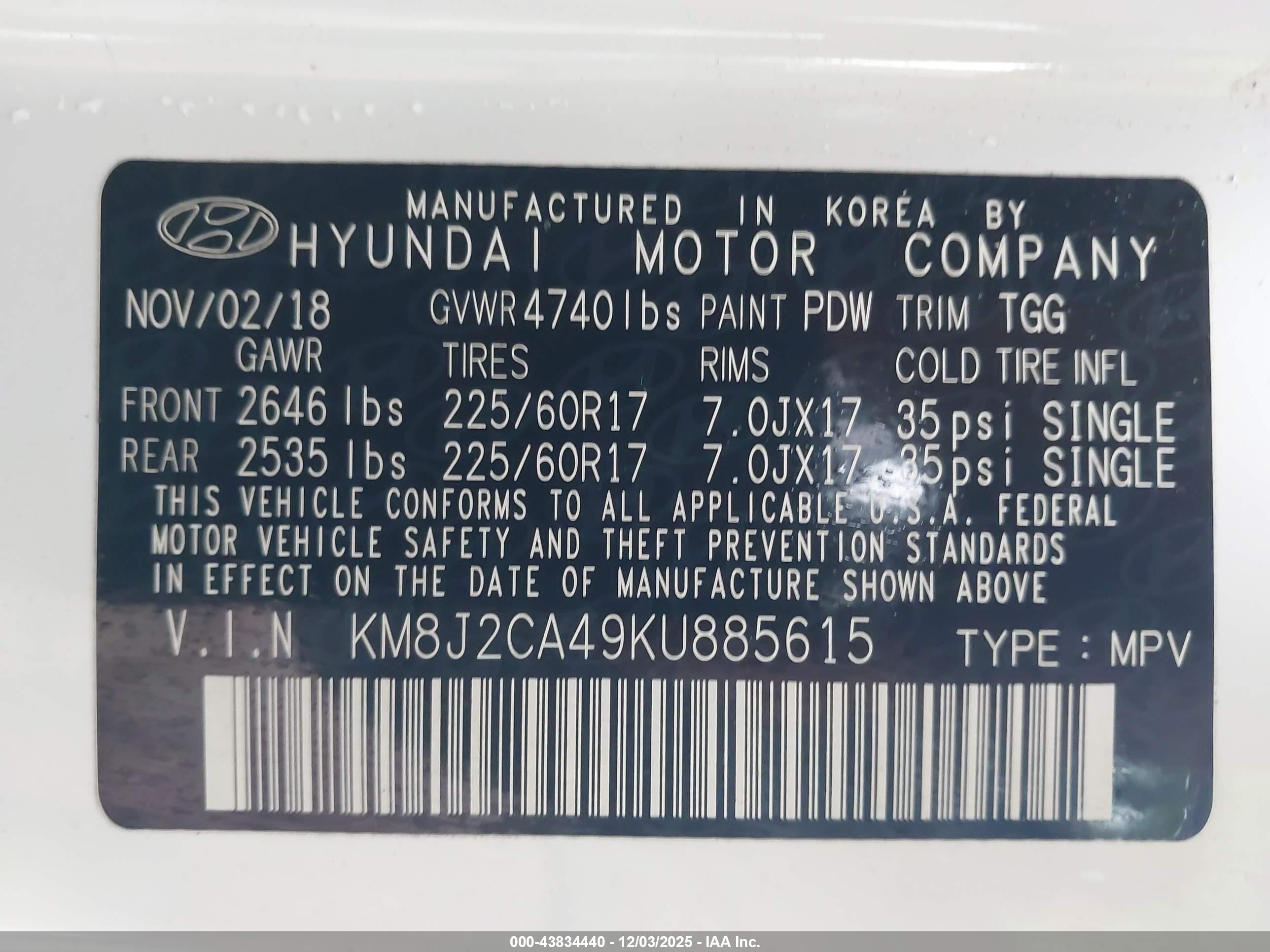 HYUNDAI TUCSON image 9