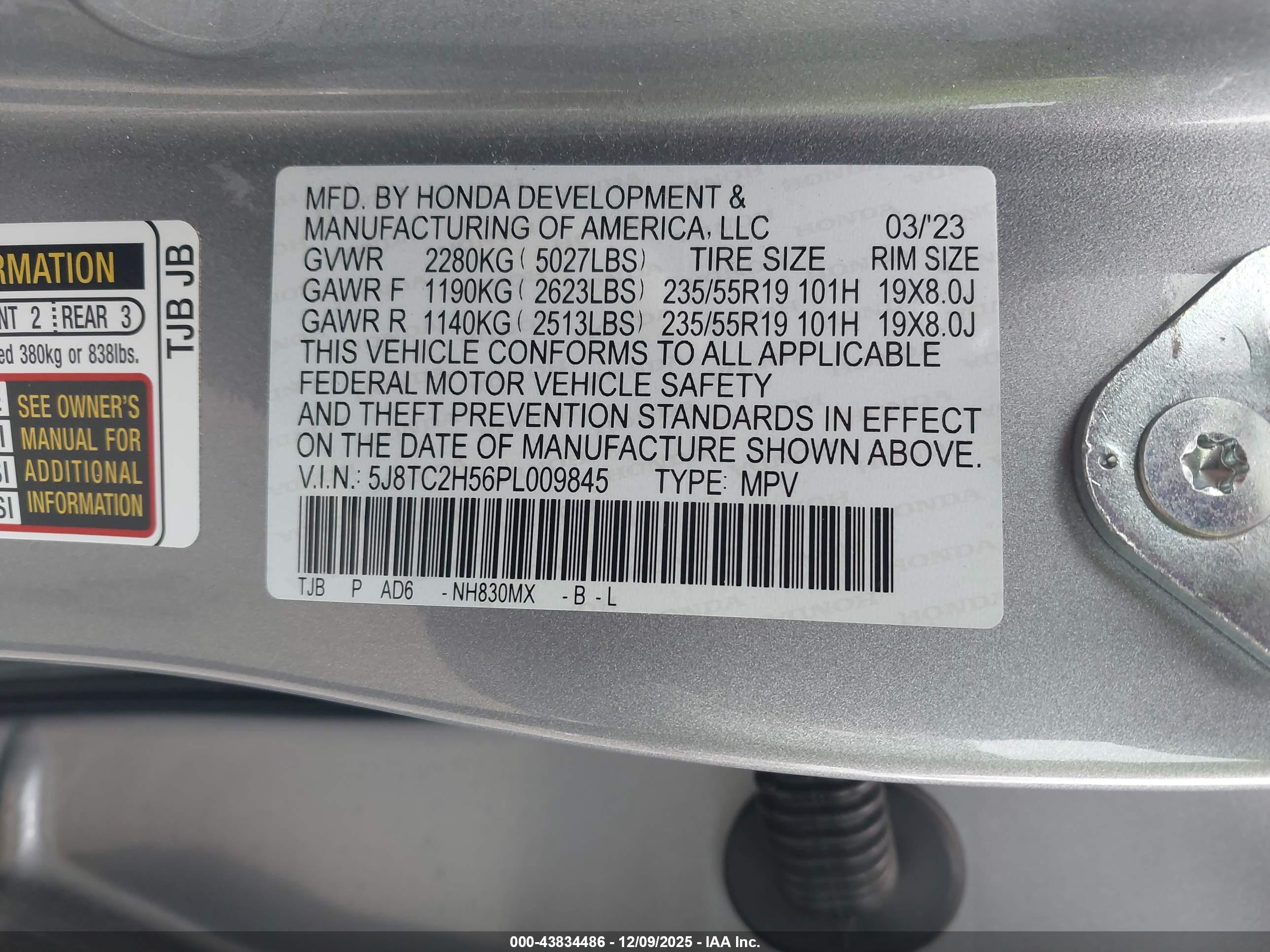 ACURA RDX image 9