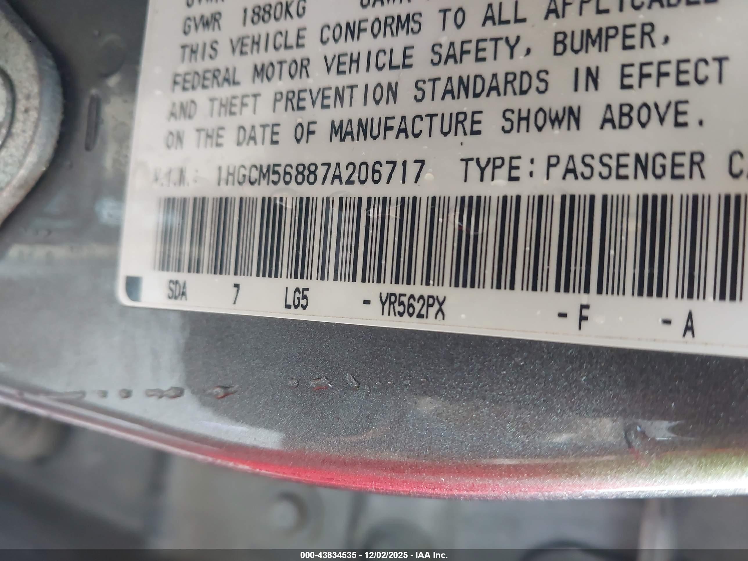 HONDA ACCORD image 9