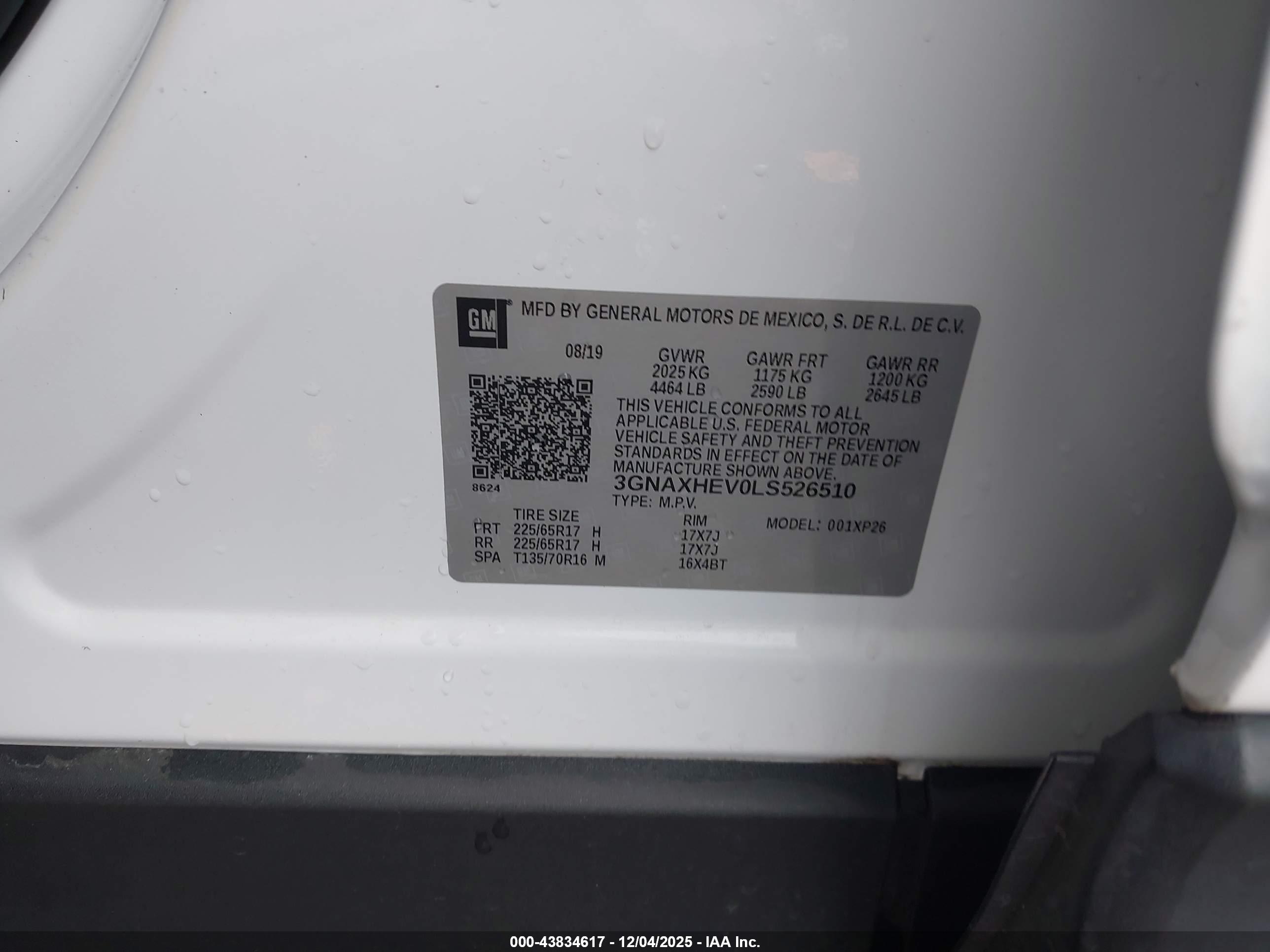 CHEVROLET EQUINOX image 9