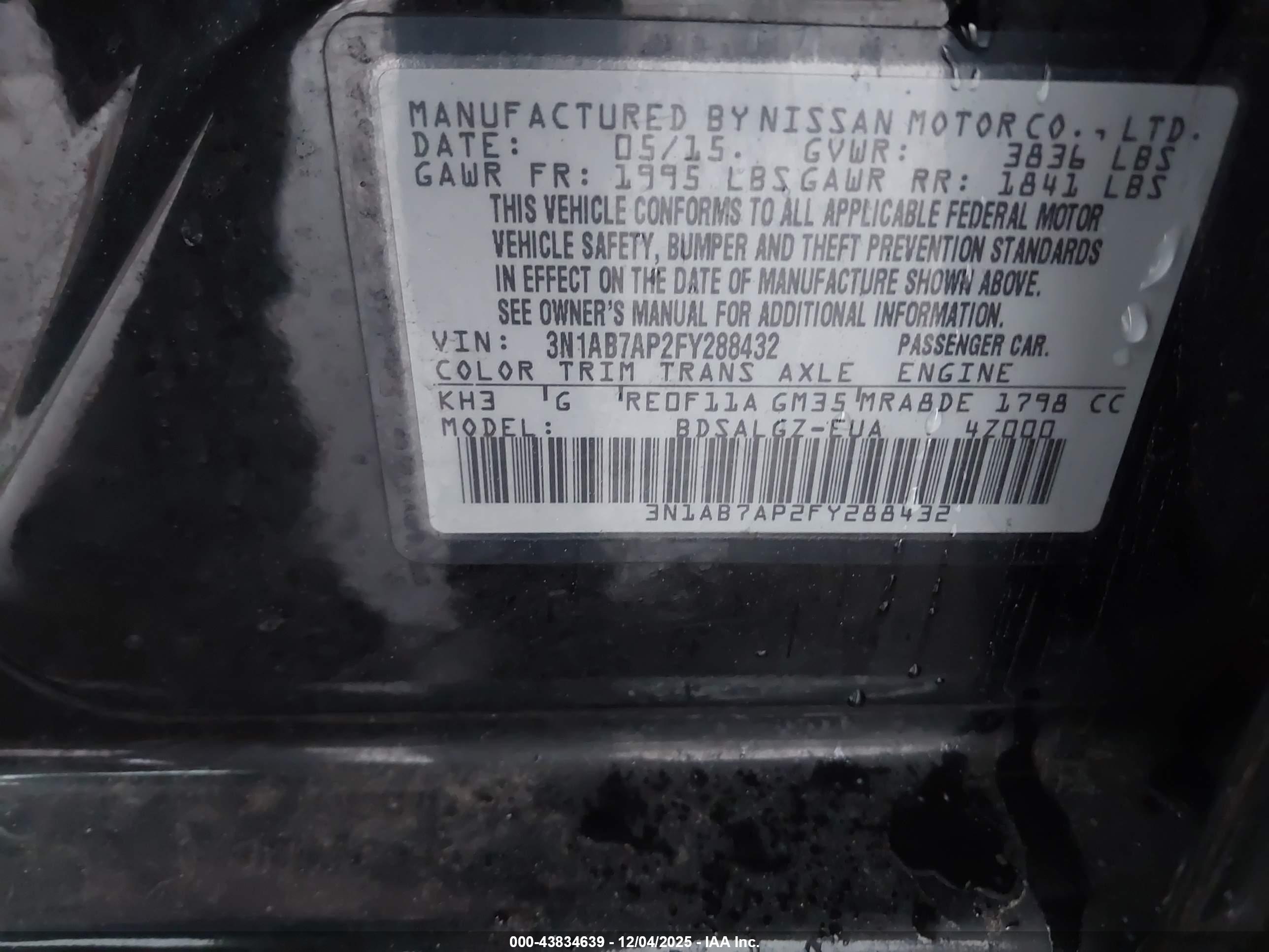 NISSAN SENTRA image 9
