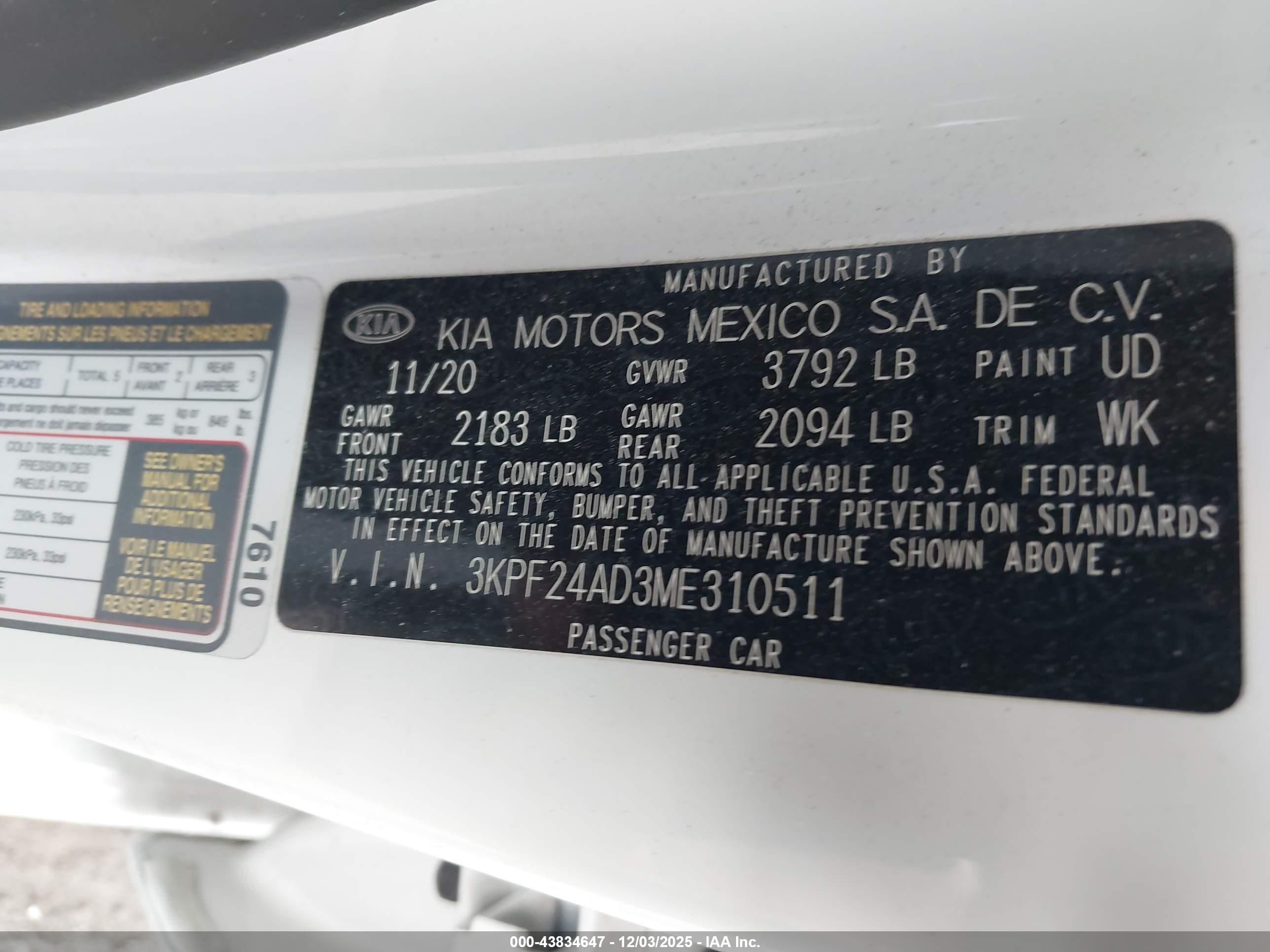 KIA FORTE image 9