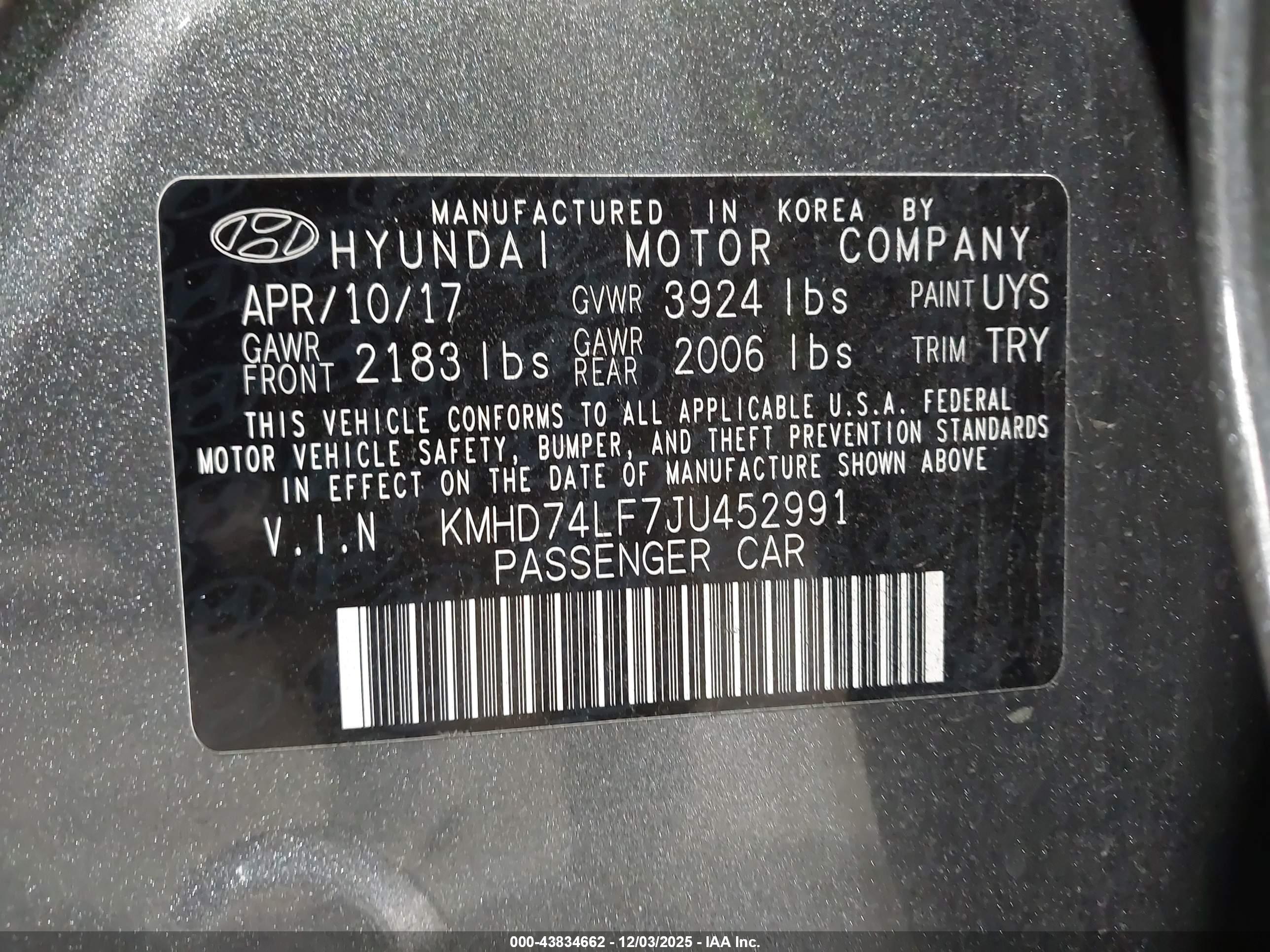 HYUNDAI ELANTRA image 9