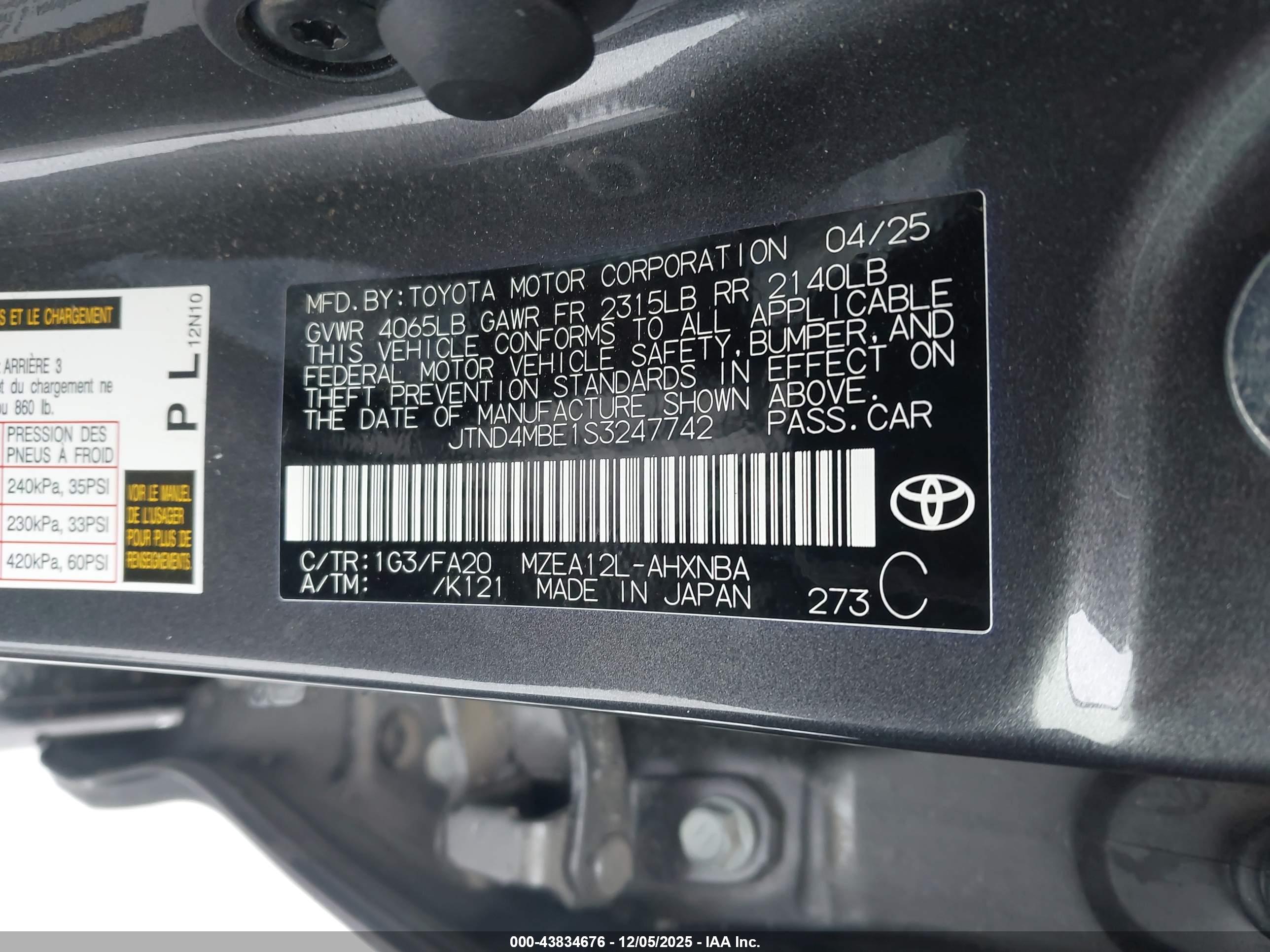 TOYOTA COROLLA image 9