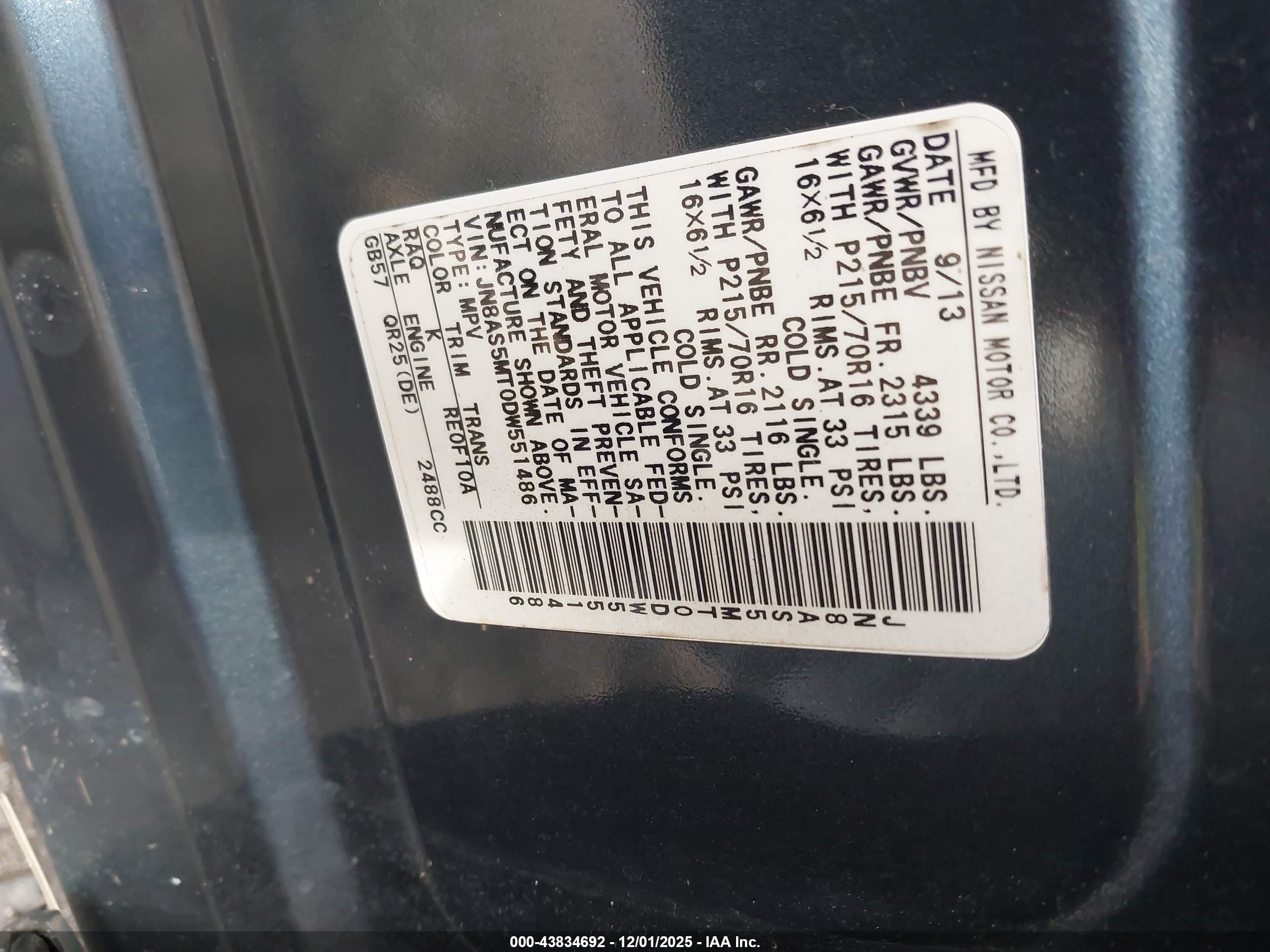 NISSAN ROGUE image 9