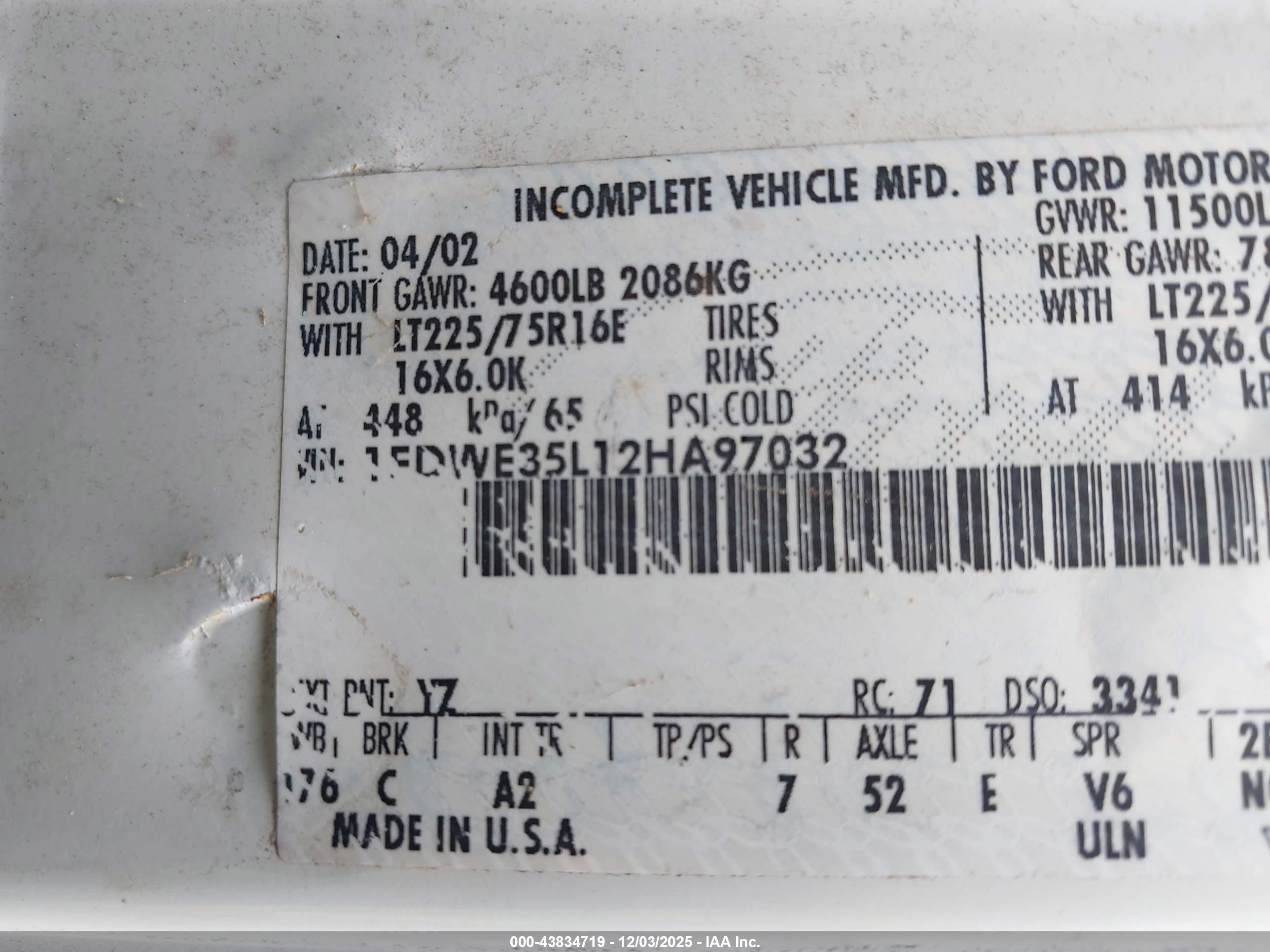 FORD E-350 image 9