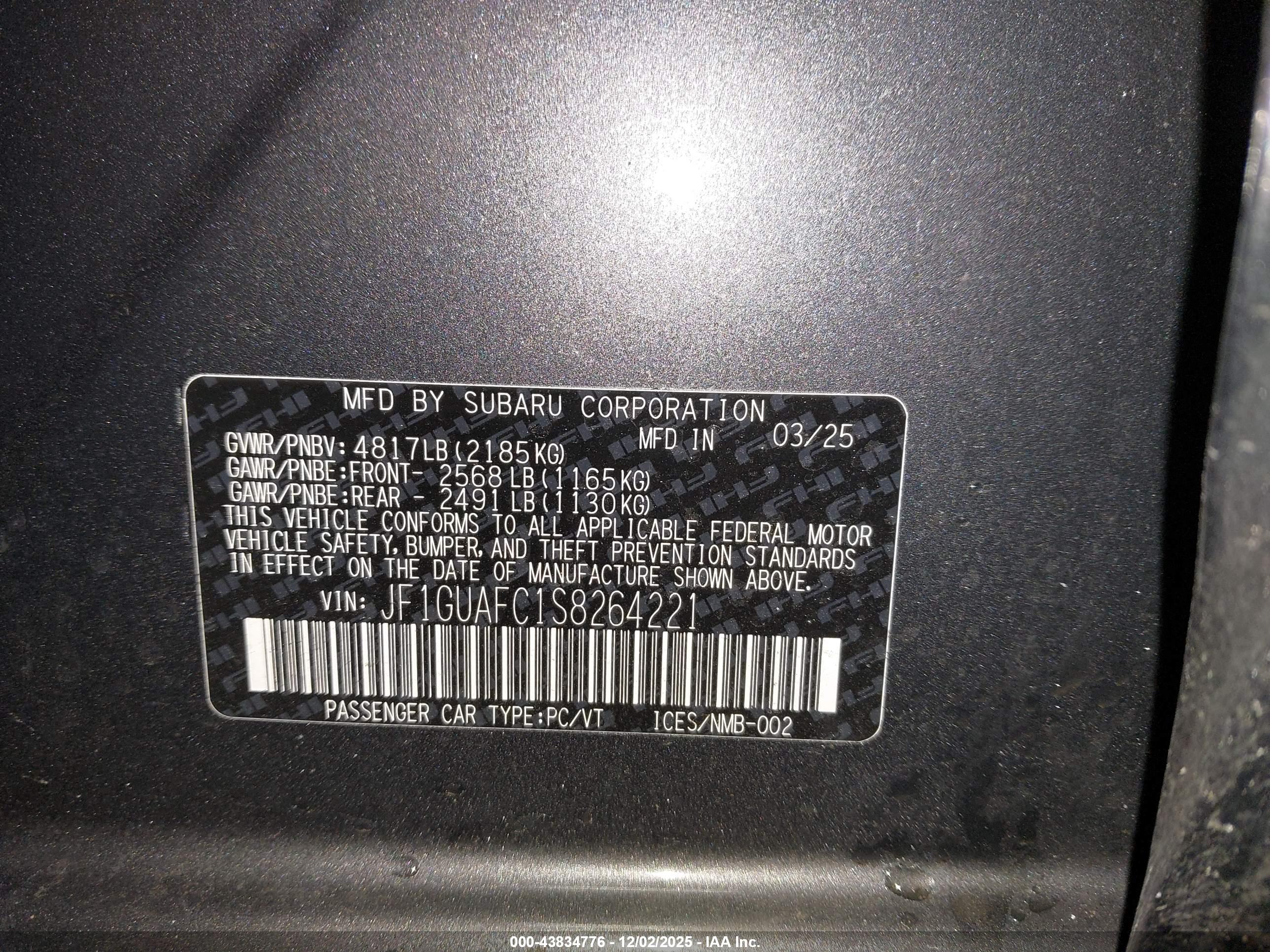 SUBARU IMPREZA image 9