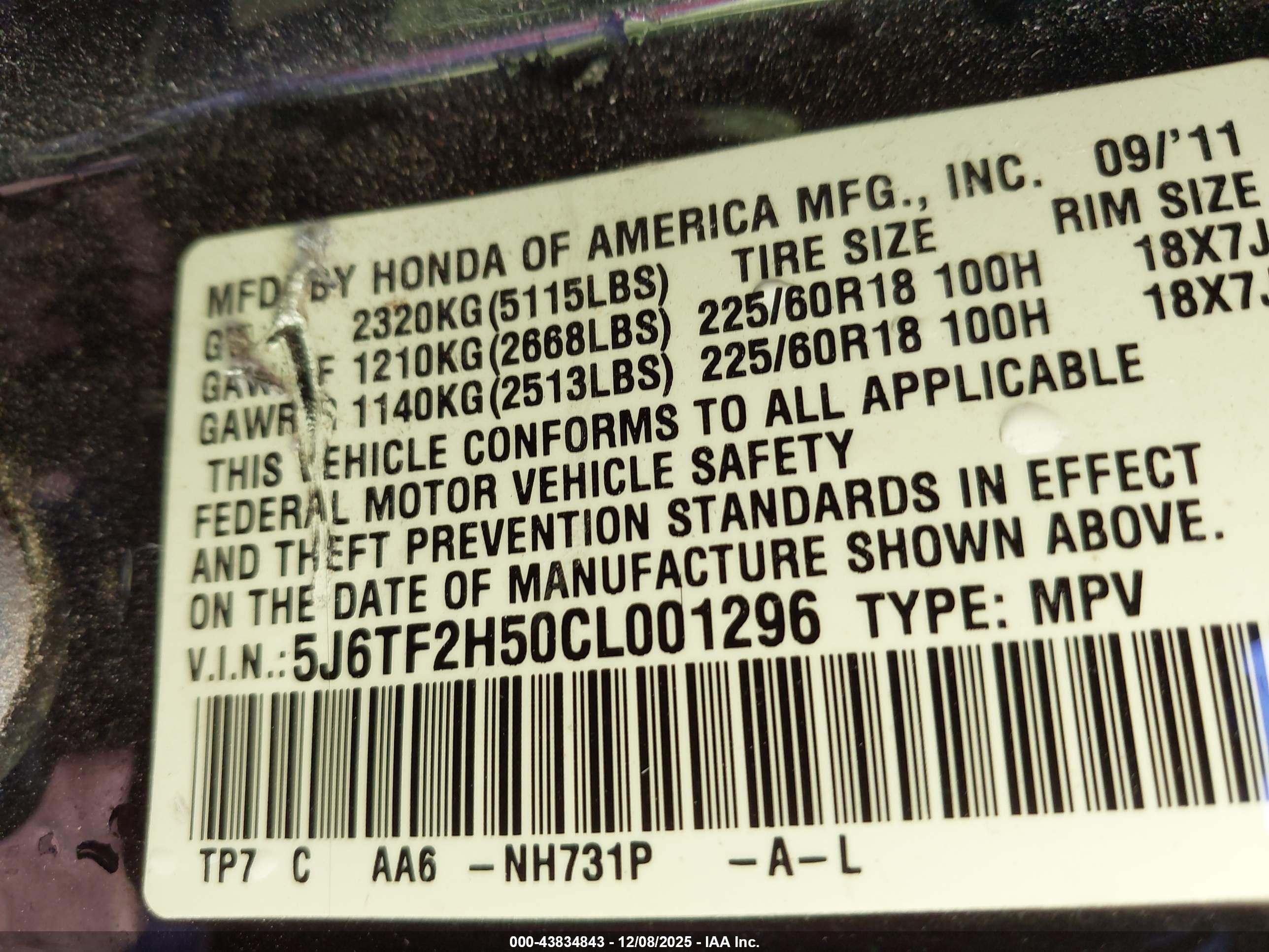 HONDA CROSSTOUR image 9